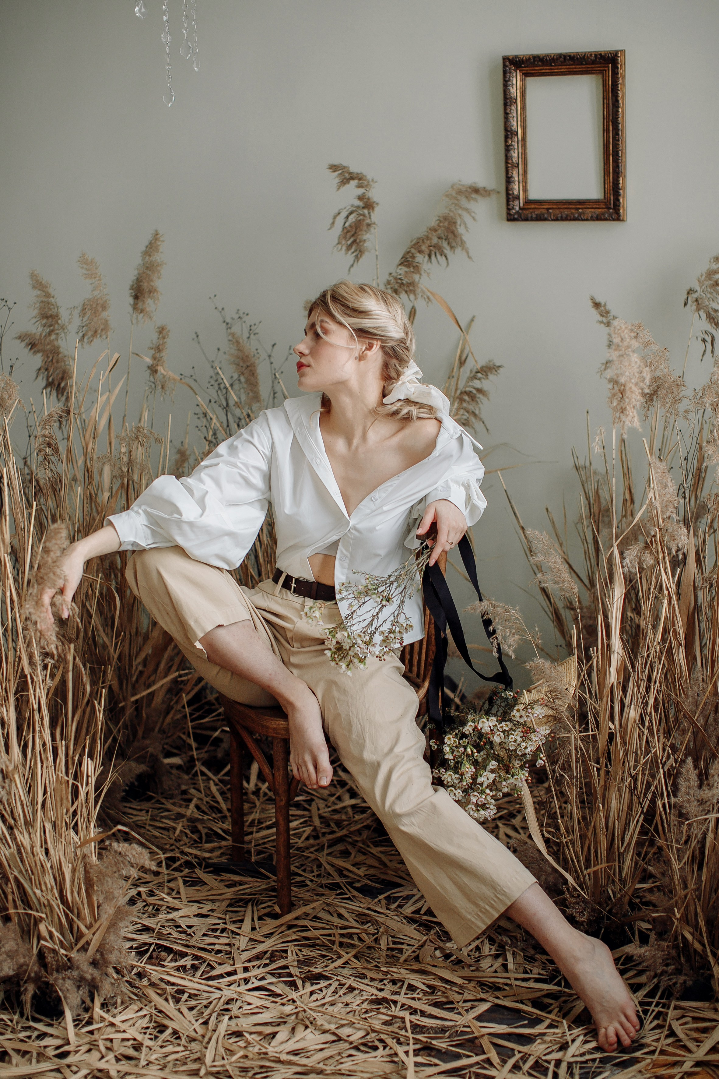 Портретная фотосессия Насти. Свадебный фотограф Москва