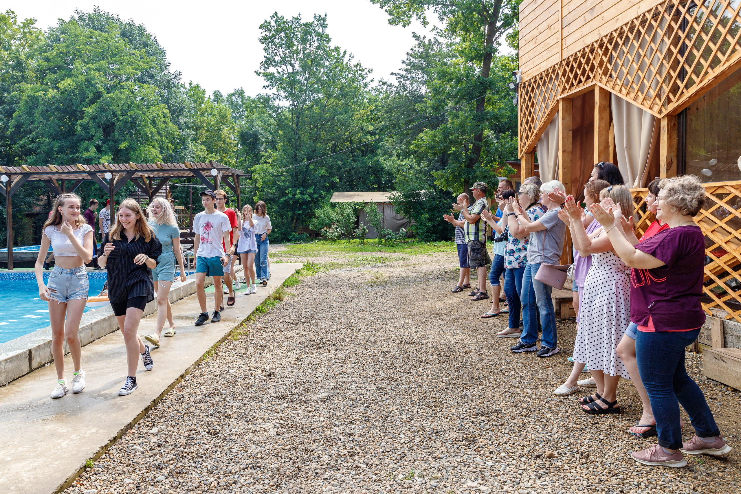 Выпускной. 9 класс. Молькино, «Наша дача». Марина Ушакова. Фотограф. Выпускные альбомы. г. Краснодар