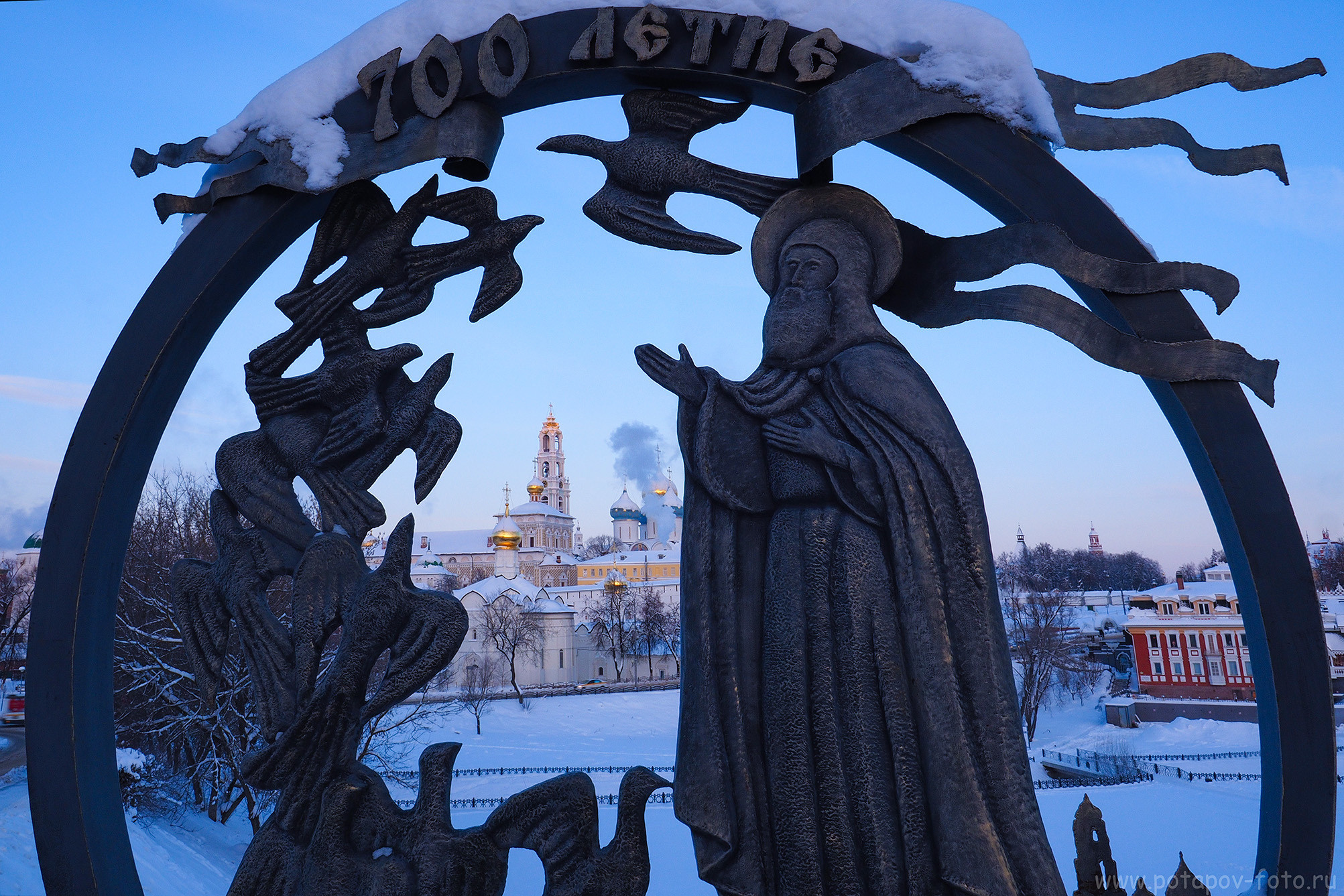 Хотьково — Сергиев Посад — Переславль Залесский. Декабрь 2021 года. Московский фотограф Дмитрий Потапов