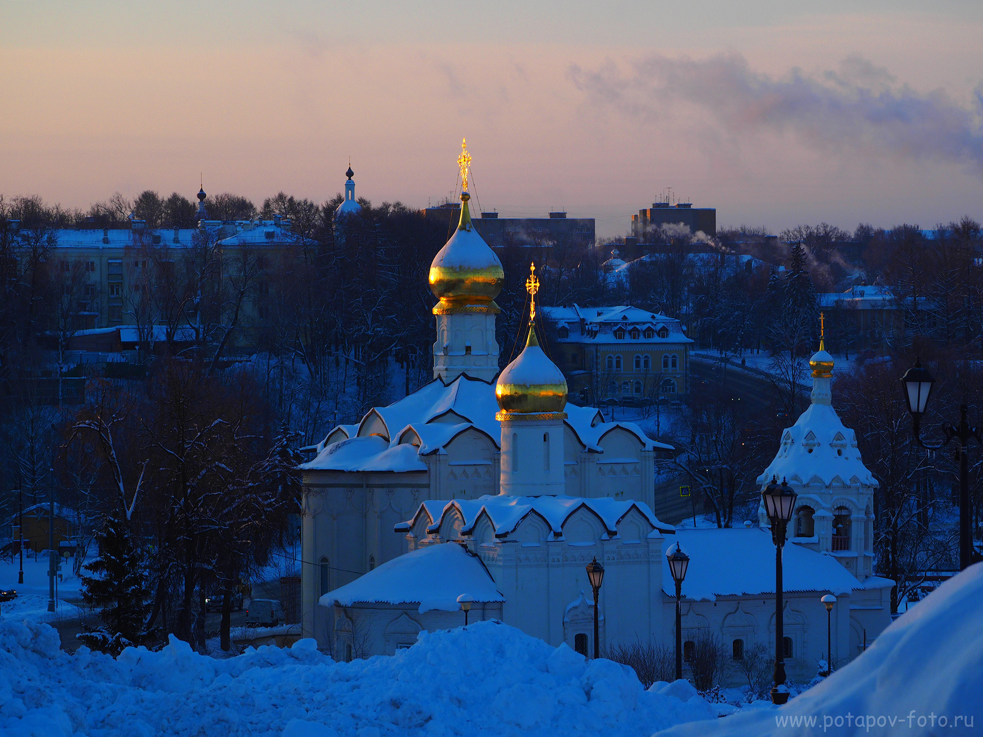 Хотьково — Сергиев Посад — Переславль Залесский. Декабрь 2021 года. Московский фотограф Дмитрий Потапов