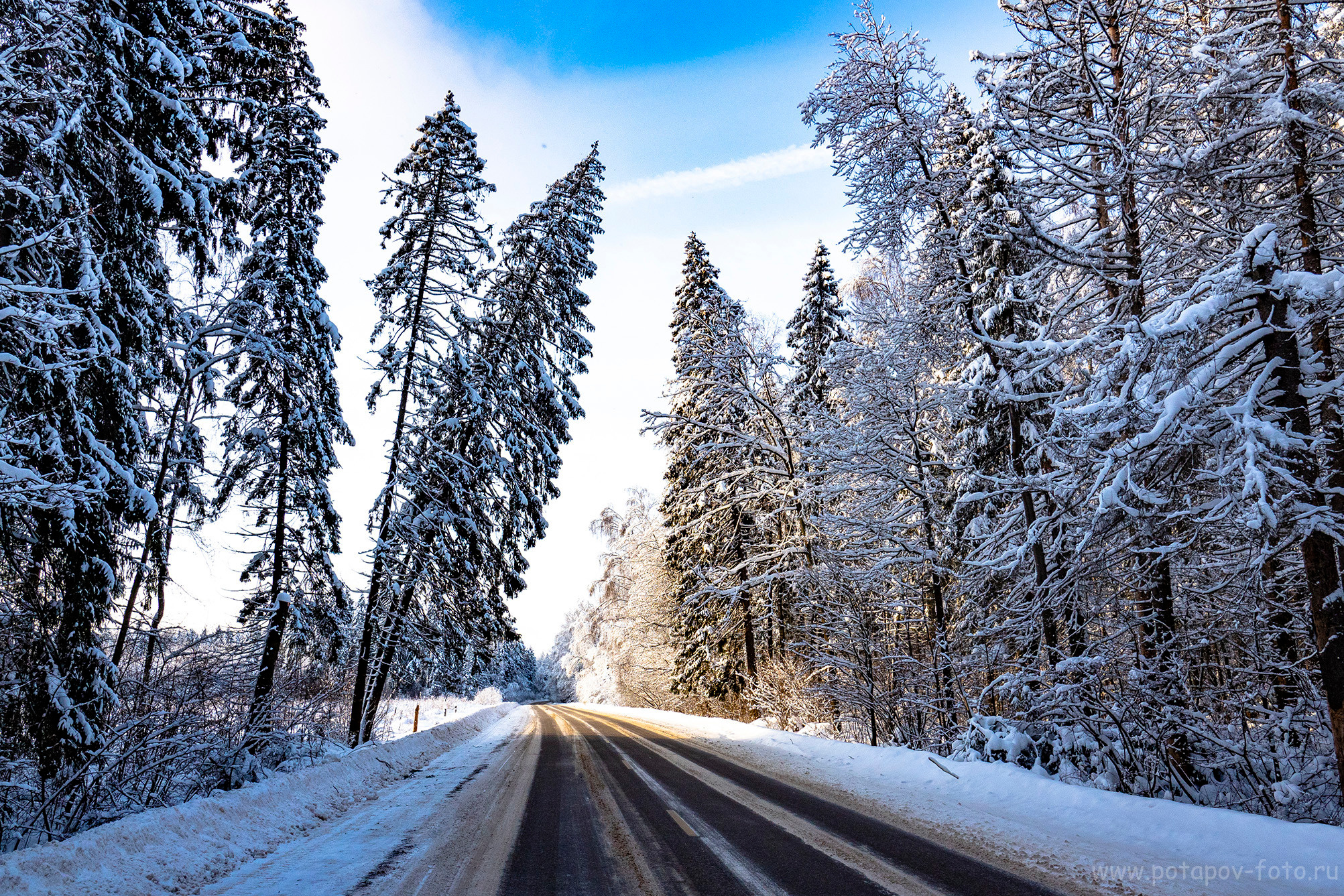 Хотьково — Сергиев Посад — Переславль Залесский. Декабрь 2021 года. Московский фотограф Дмитрий Потапов
