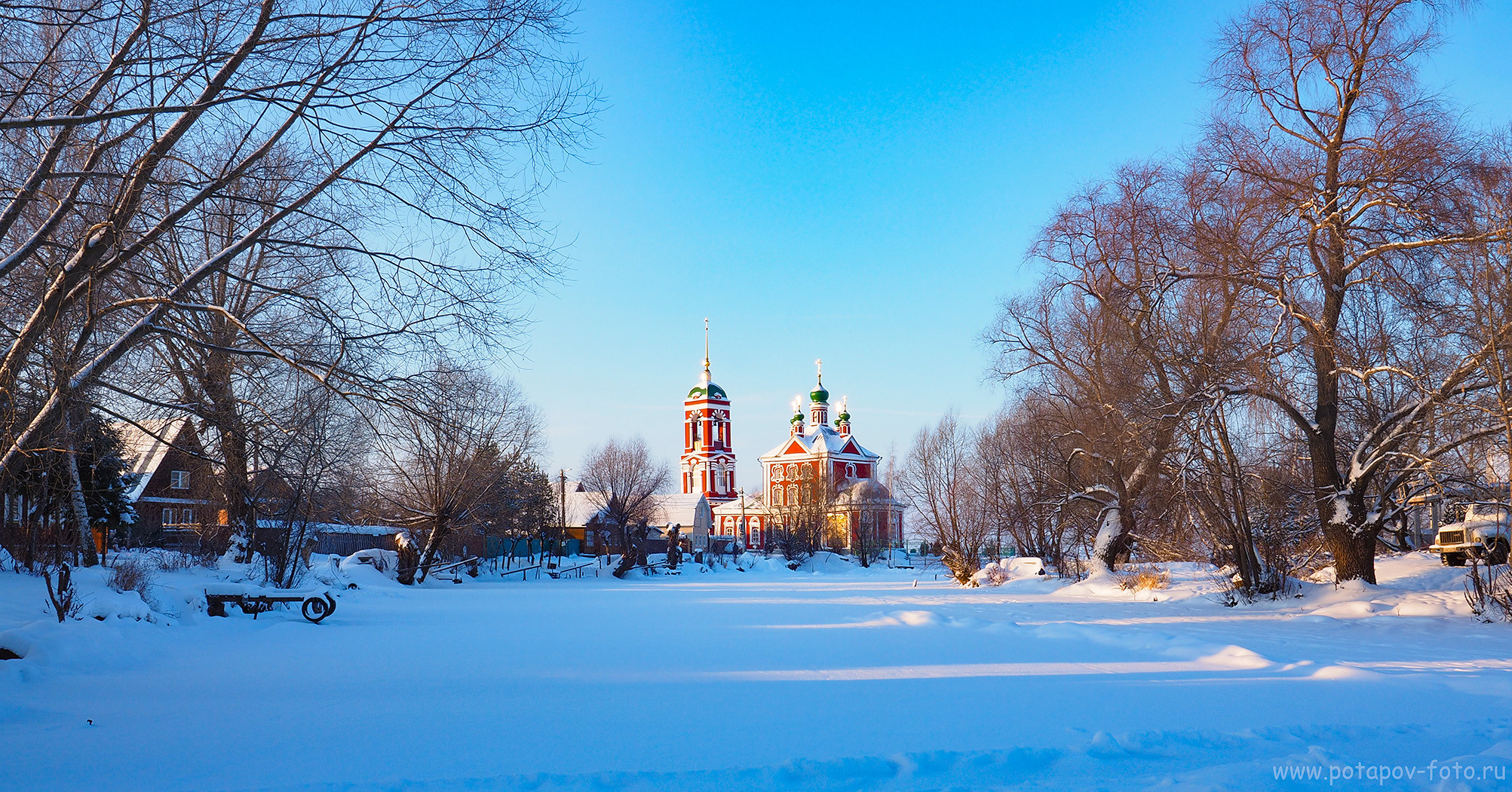 Хотьково — Сергиев Посад — Переславль Залесский. Декабрь 2021 года. Московский фотограф Дмитрий Потапов