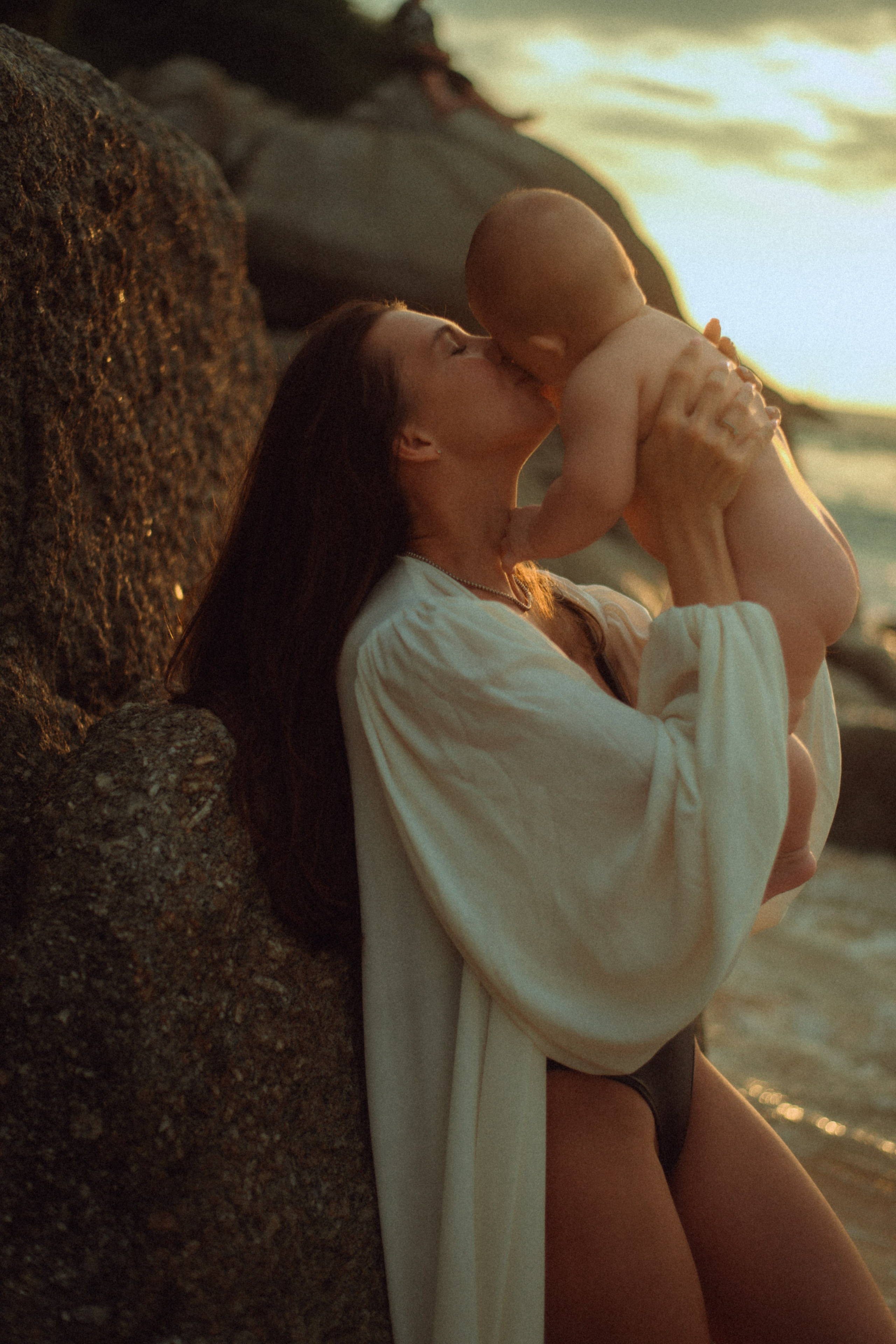 Мама и малыш море. Фотограф и Видеограф Анапа, Новороссийск, Краснодар. Алина и Женя