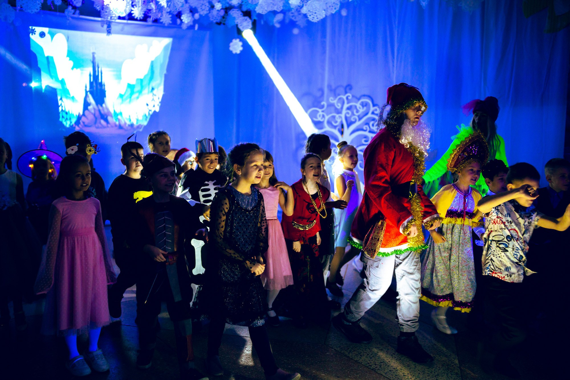 Новогодний детский утренник. Андрей Кровлин — фотограф в Славянке