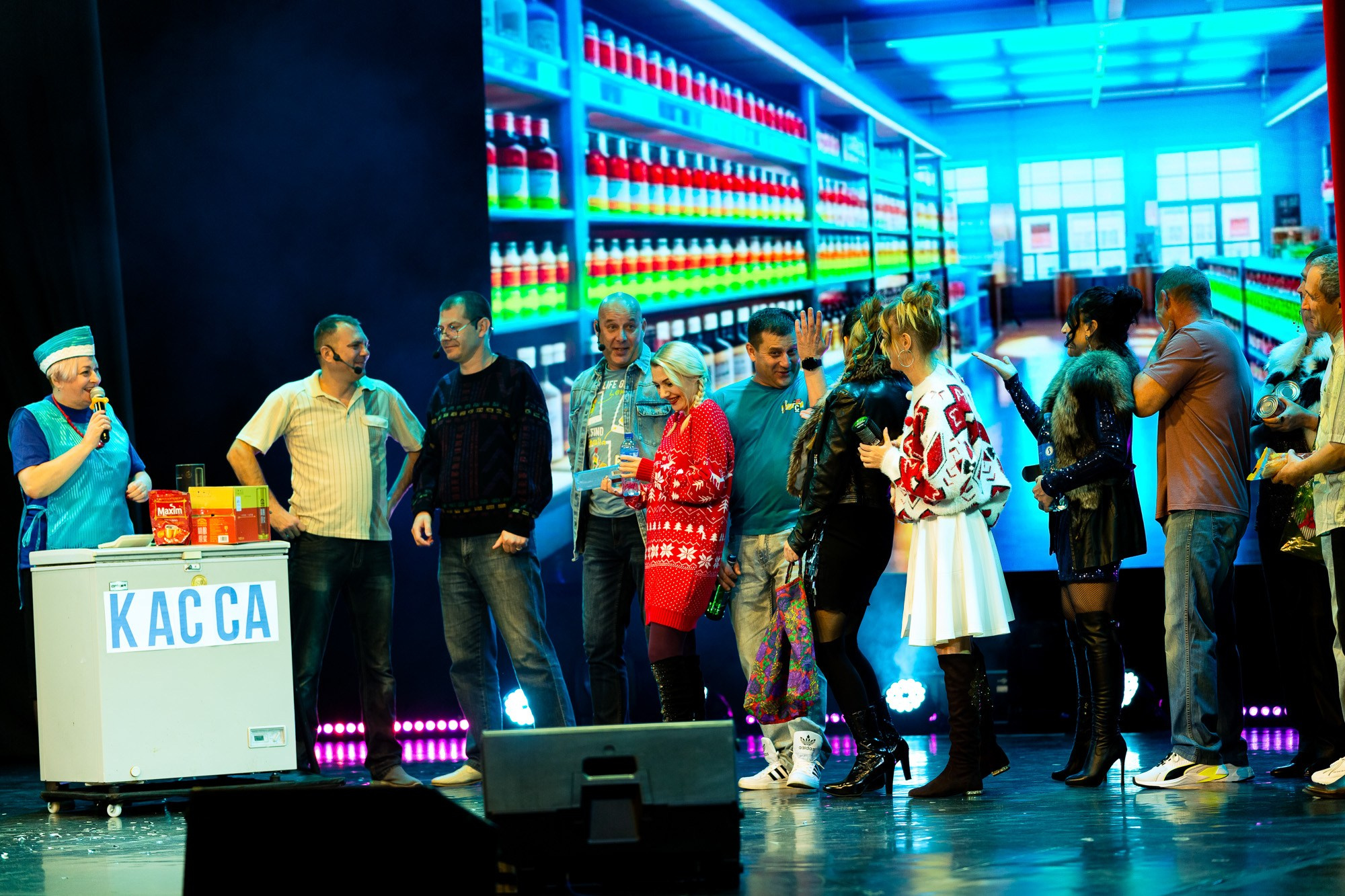 Концерт в Доме культуры. Андрей Кровлин — фотограф в Славянке