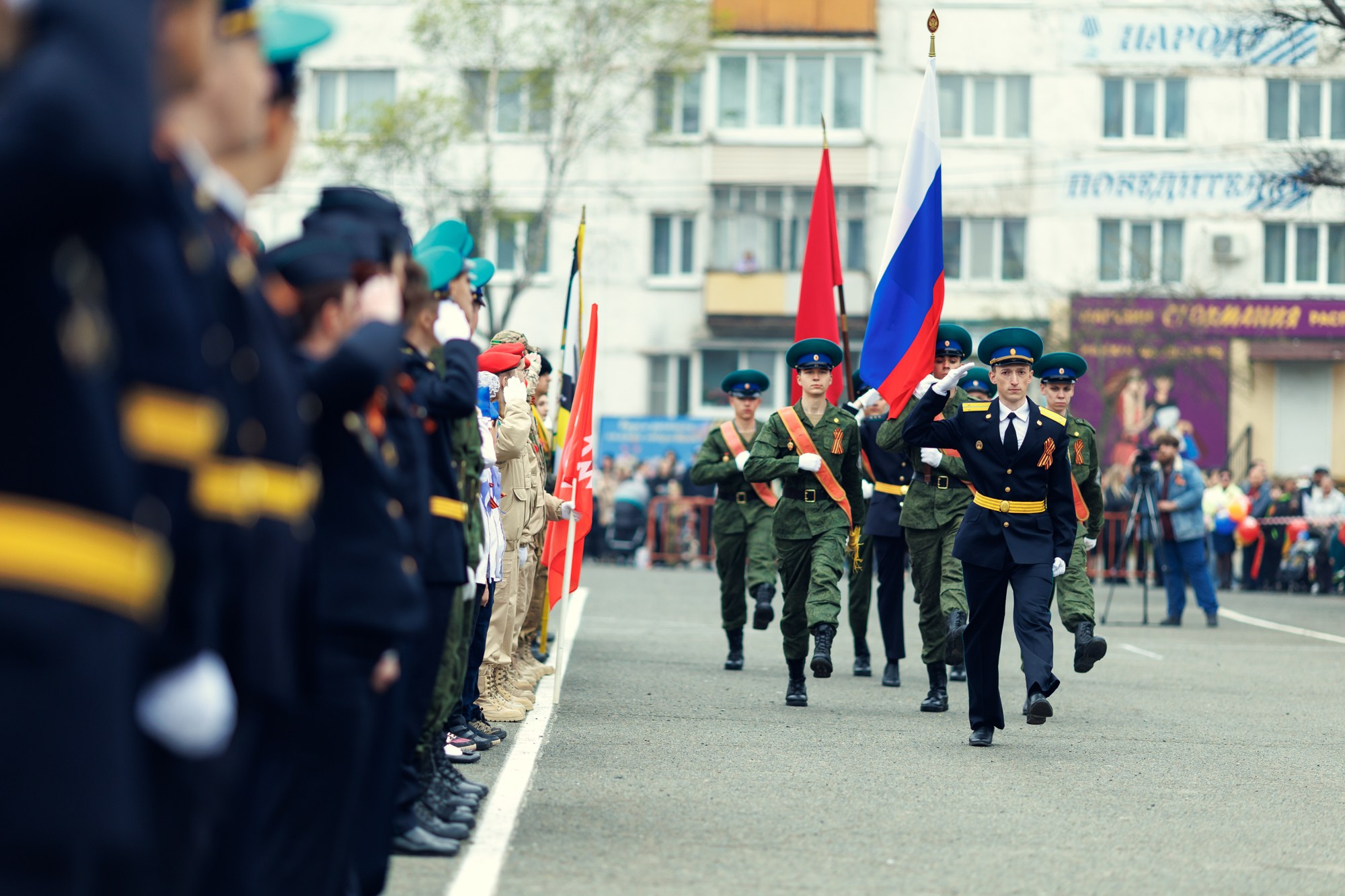 Празднование 80-летия победы над фашизмом. Славянка. Приморский край. Андрей Кровлин — фотограф в Славянке