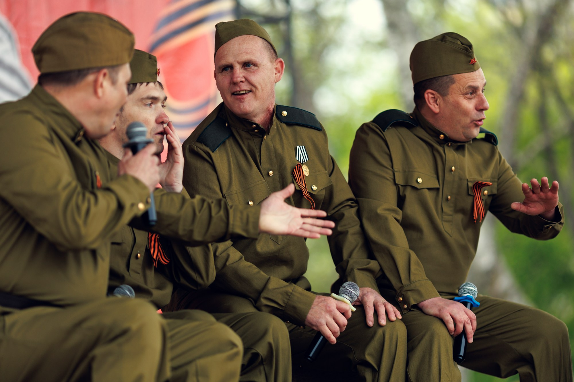 Празднование 80-летия победы над фашизмом. Славянка. Приморский край. Андрей Кровлин — фотограф в Славянке