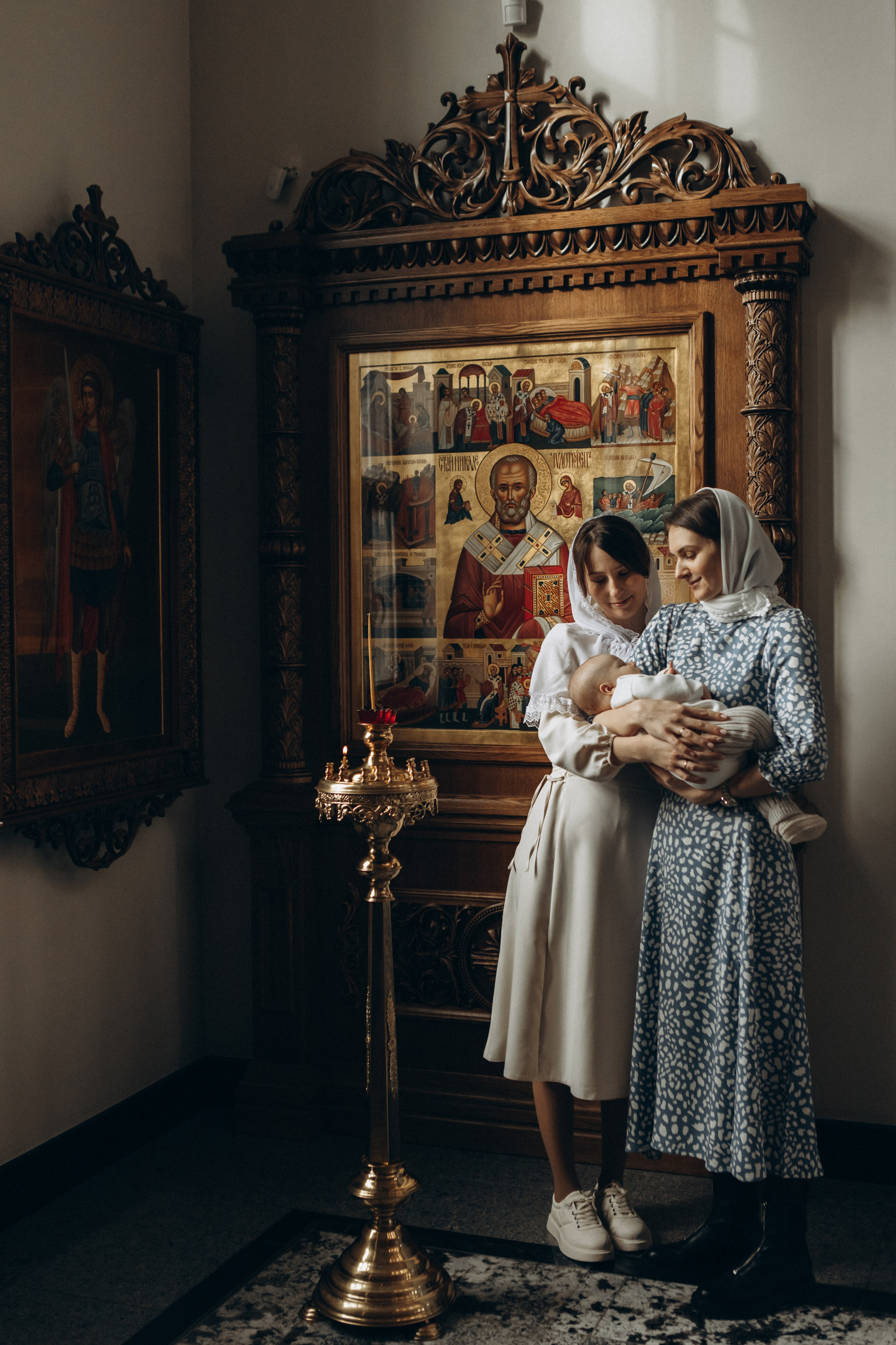 Крещение Дмитрия. Семейный фотограф в Краснодаре Виктория Кокоулина