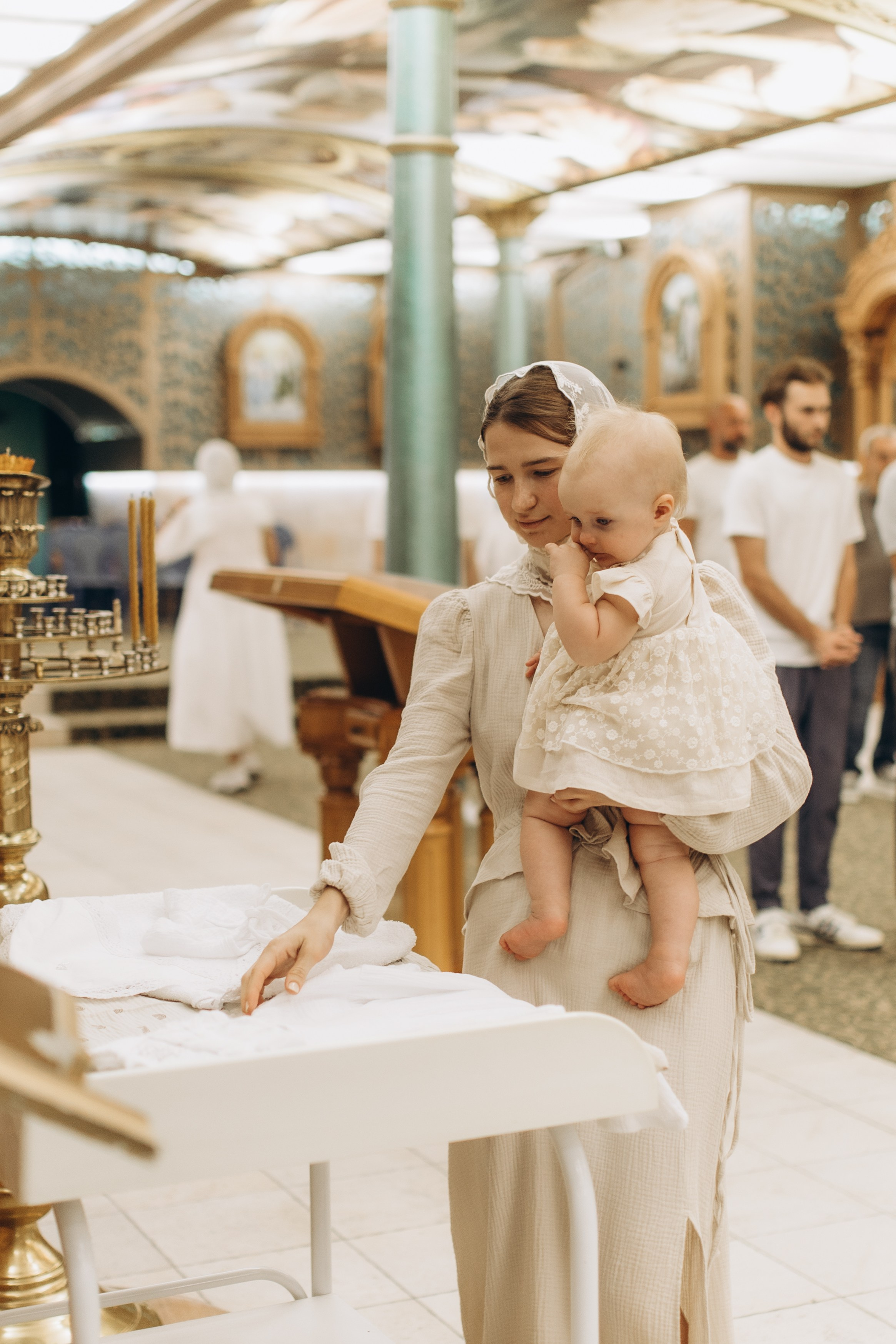 Крещение Марии и Валерии. Семейный фотограф в Краснодаре Виктория Кокоулина