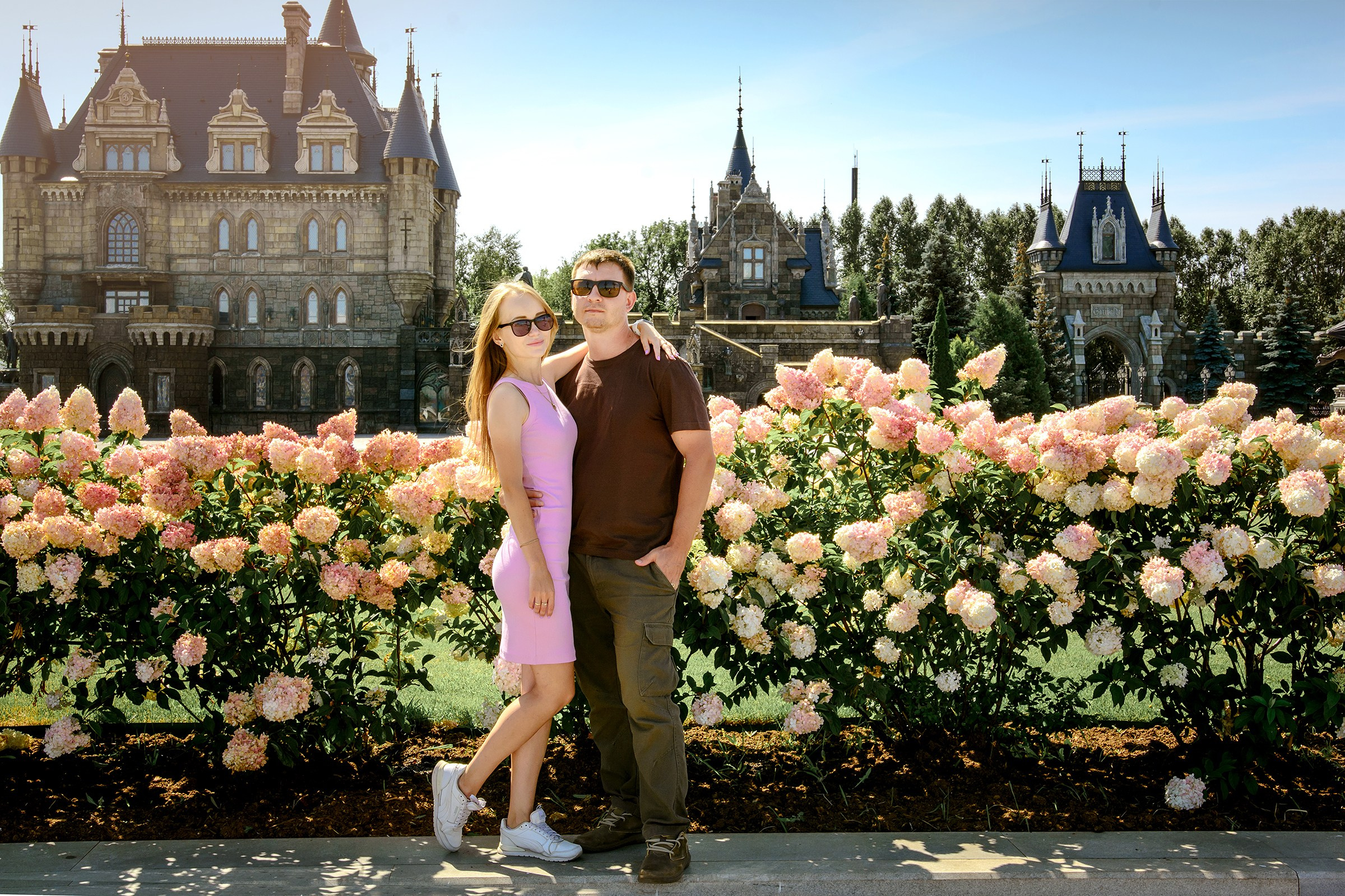 Фотосессия Love Story у Замка Гарибальди. Фотограф Оксана Сафонова г. Тольятти