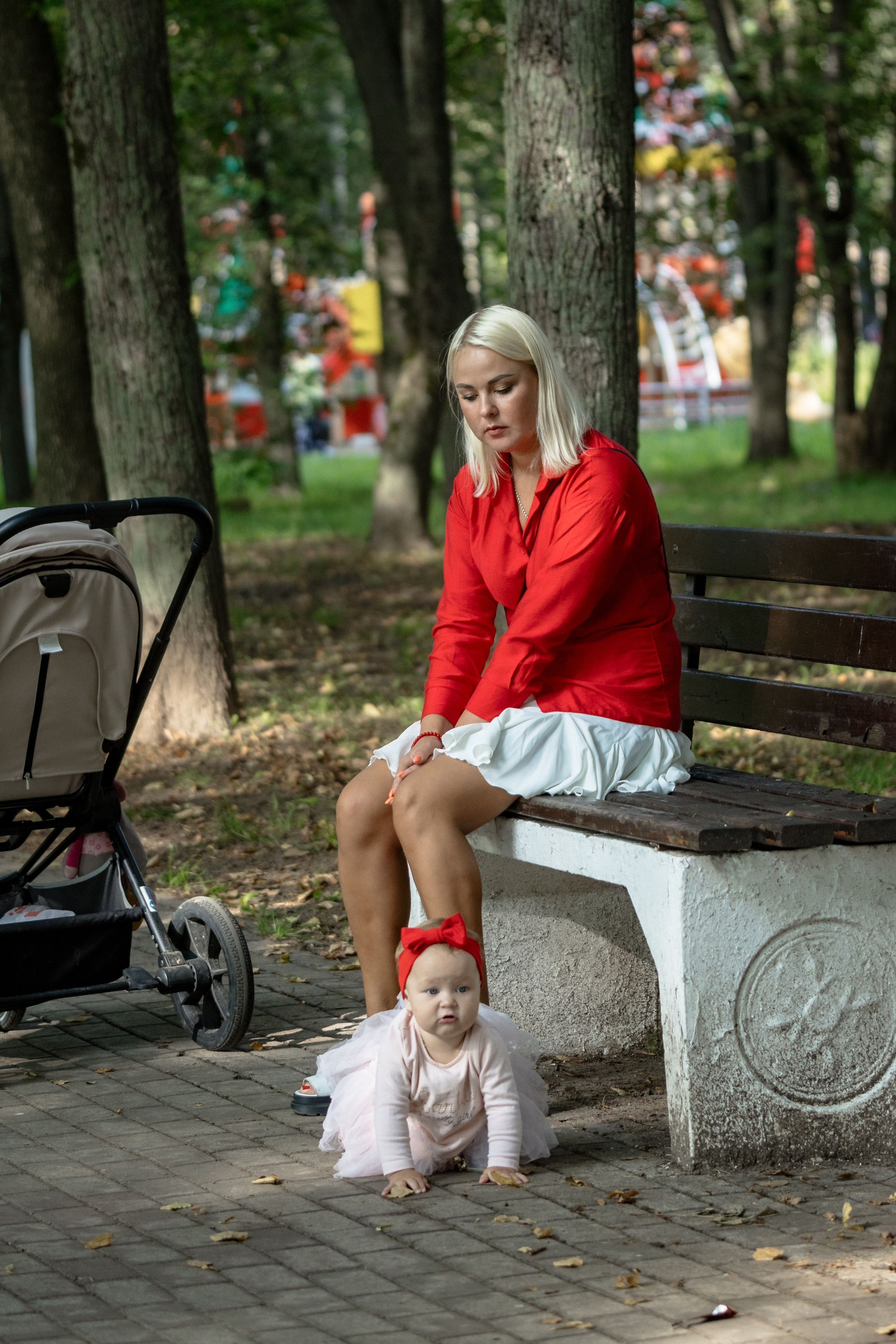 Спонтанный фотосет в парке. Свадебный и семейный фотограф в г. Волхов Алексей Кочерыжкин
