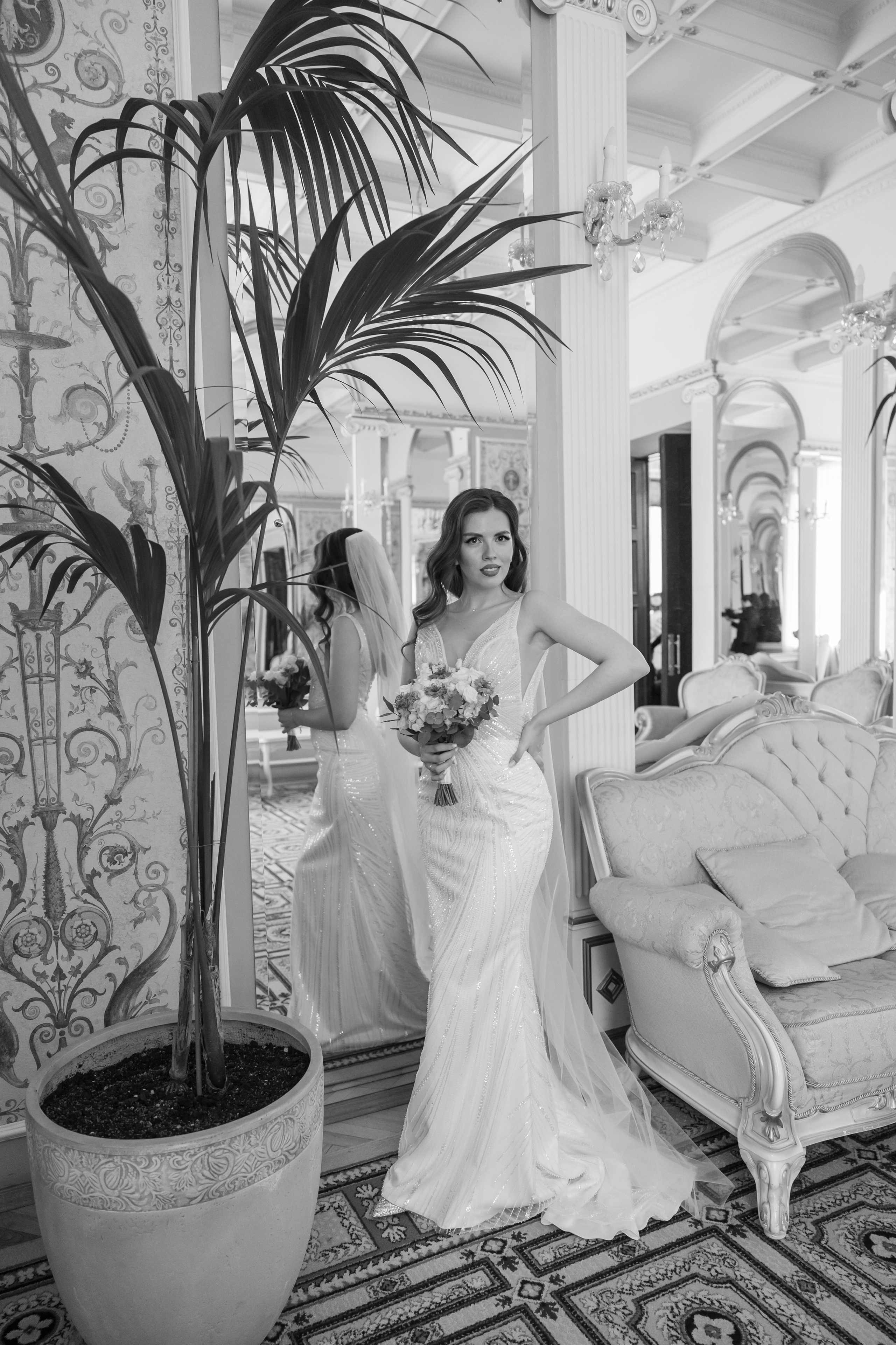 Даша и Дима, Грибоедовский ЗАГС. Свадебный и репортажный фотограф (Москва, Королев и другие)