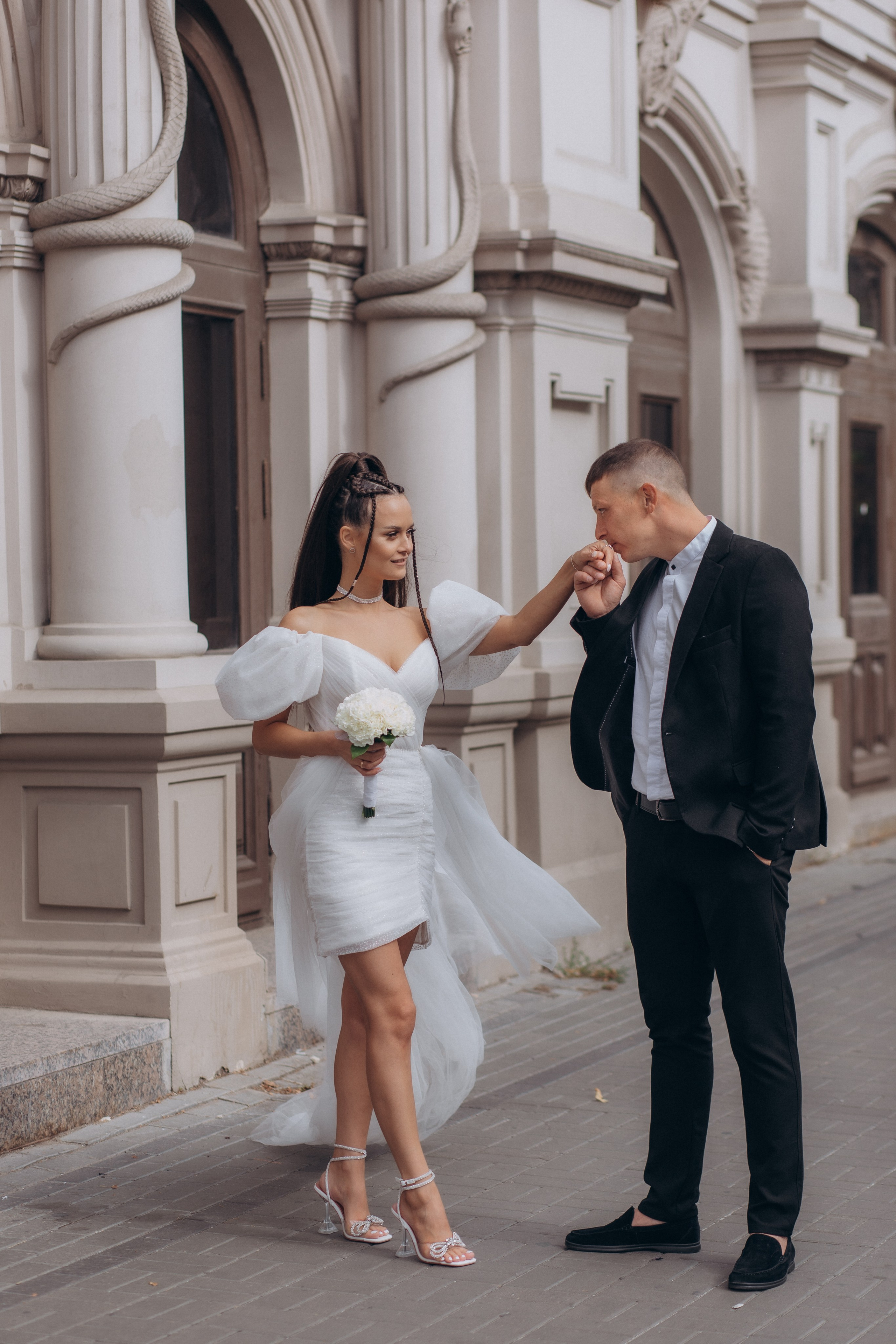 В центре Казани. Свадебный фотограф в Москве и Казани