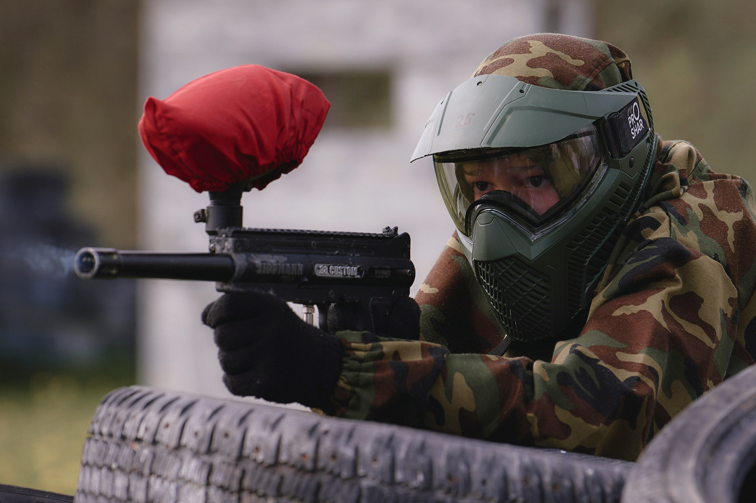 День рождения в пейнтбол клубе. Ваш мультижанровый фотограф Александр Белов