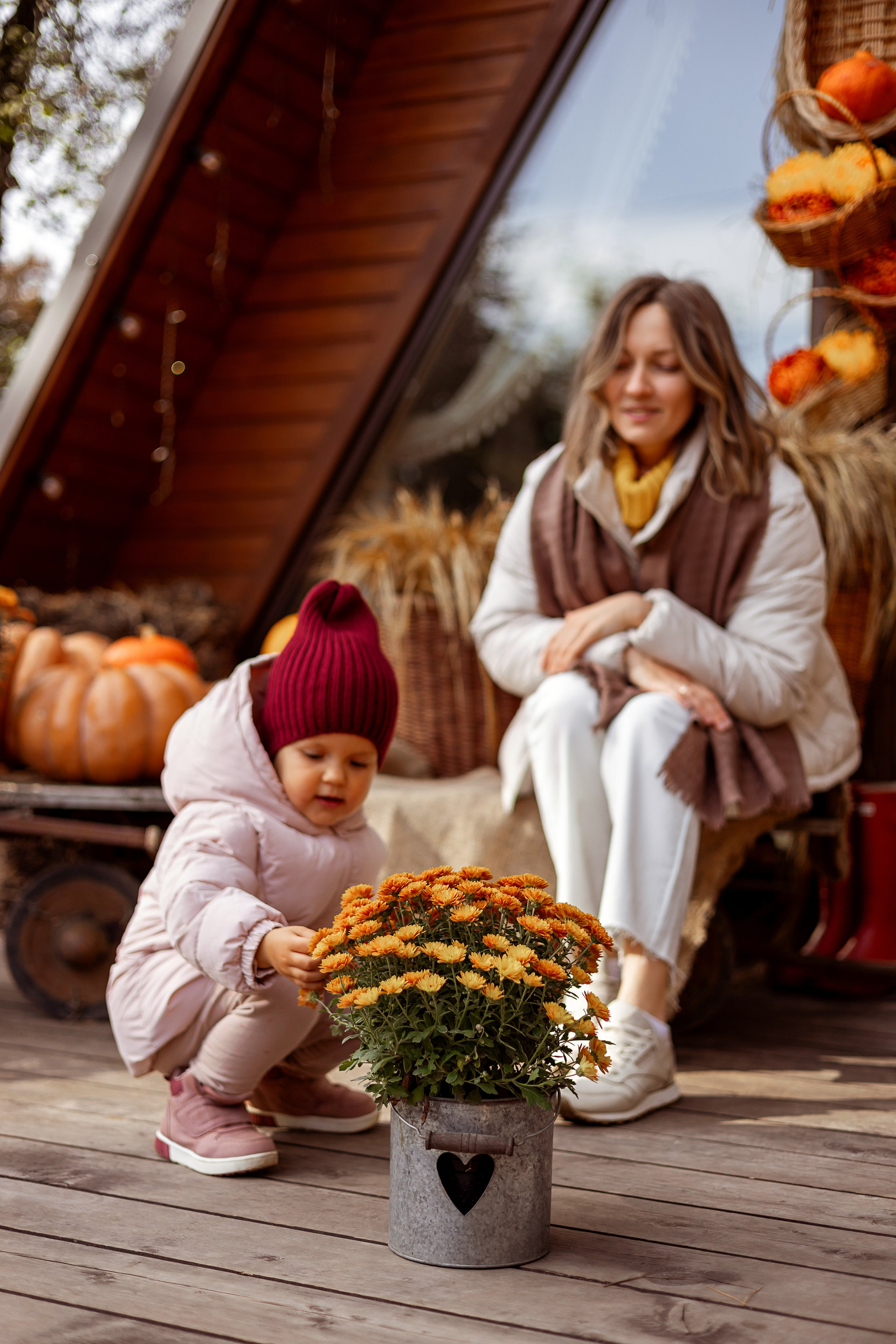Осенняя съемка в А-домике. Фотограф Ульянкина Мария