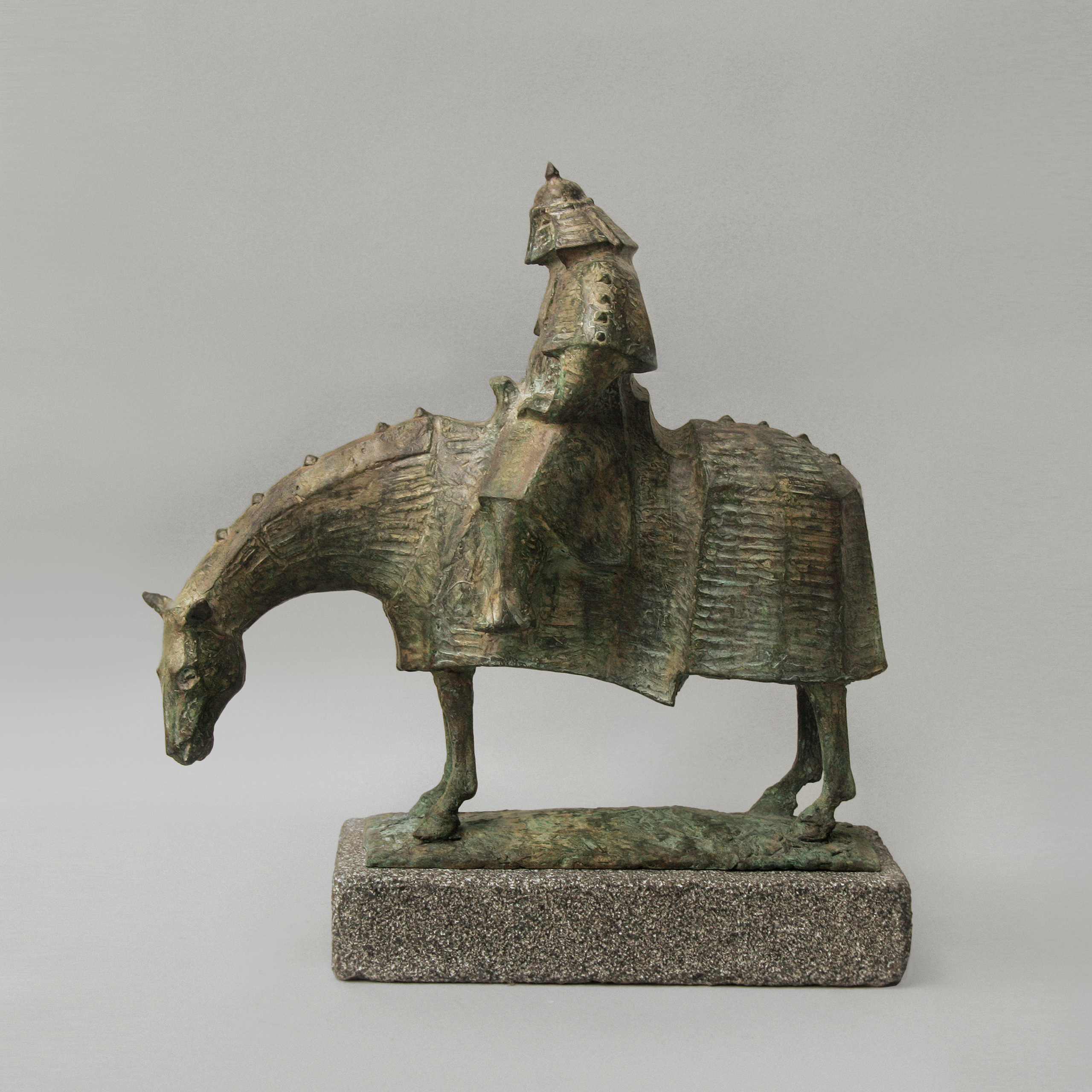 "Кочевник" Бронза, гранит H: 30 cm