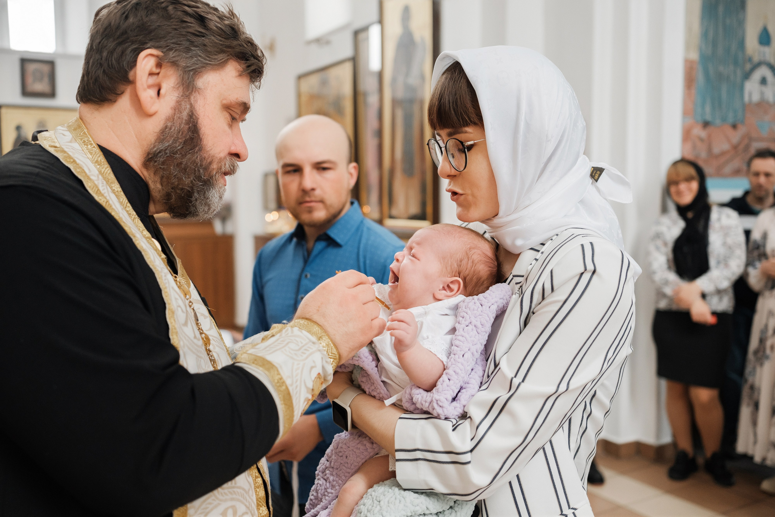 Крещение 15 марта 2023. Свадебный фотограф | репортаж | праздники | крещение