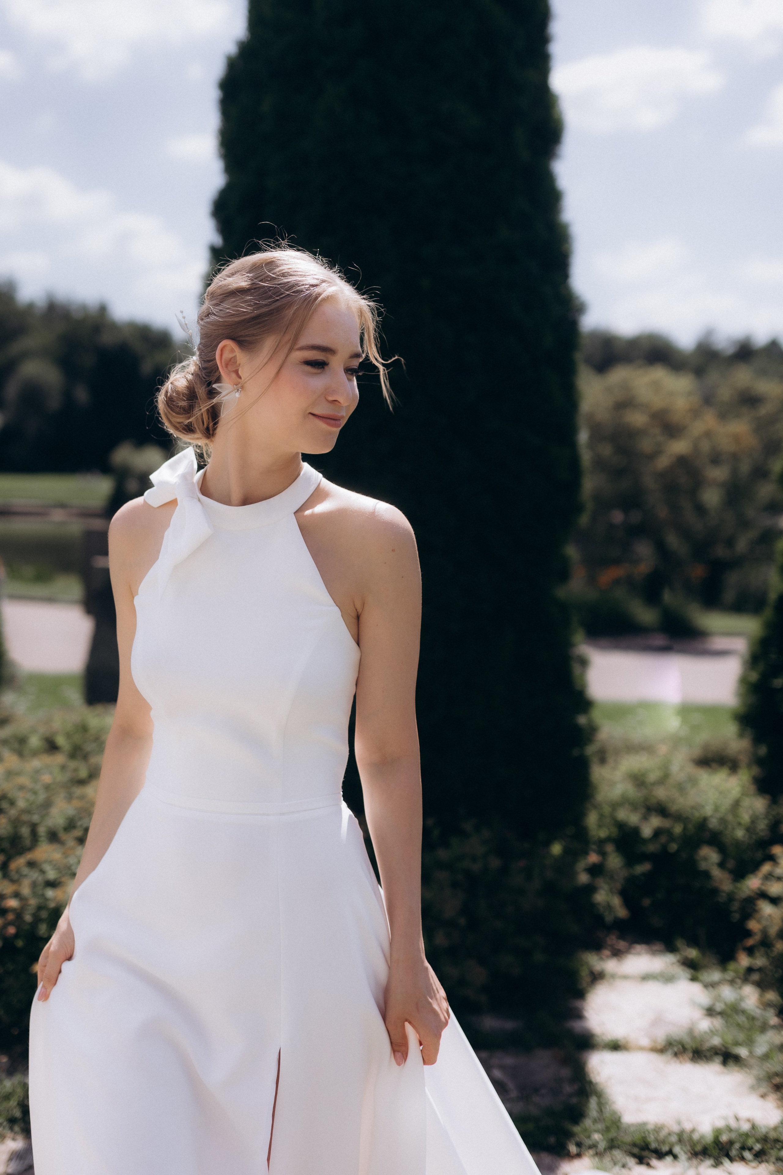 Свадебная фотосессия в Главном Ботаническом саду и в оранжерее. Свадебный фотограф в Москве Мария Крош