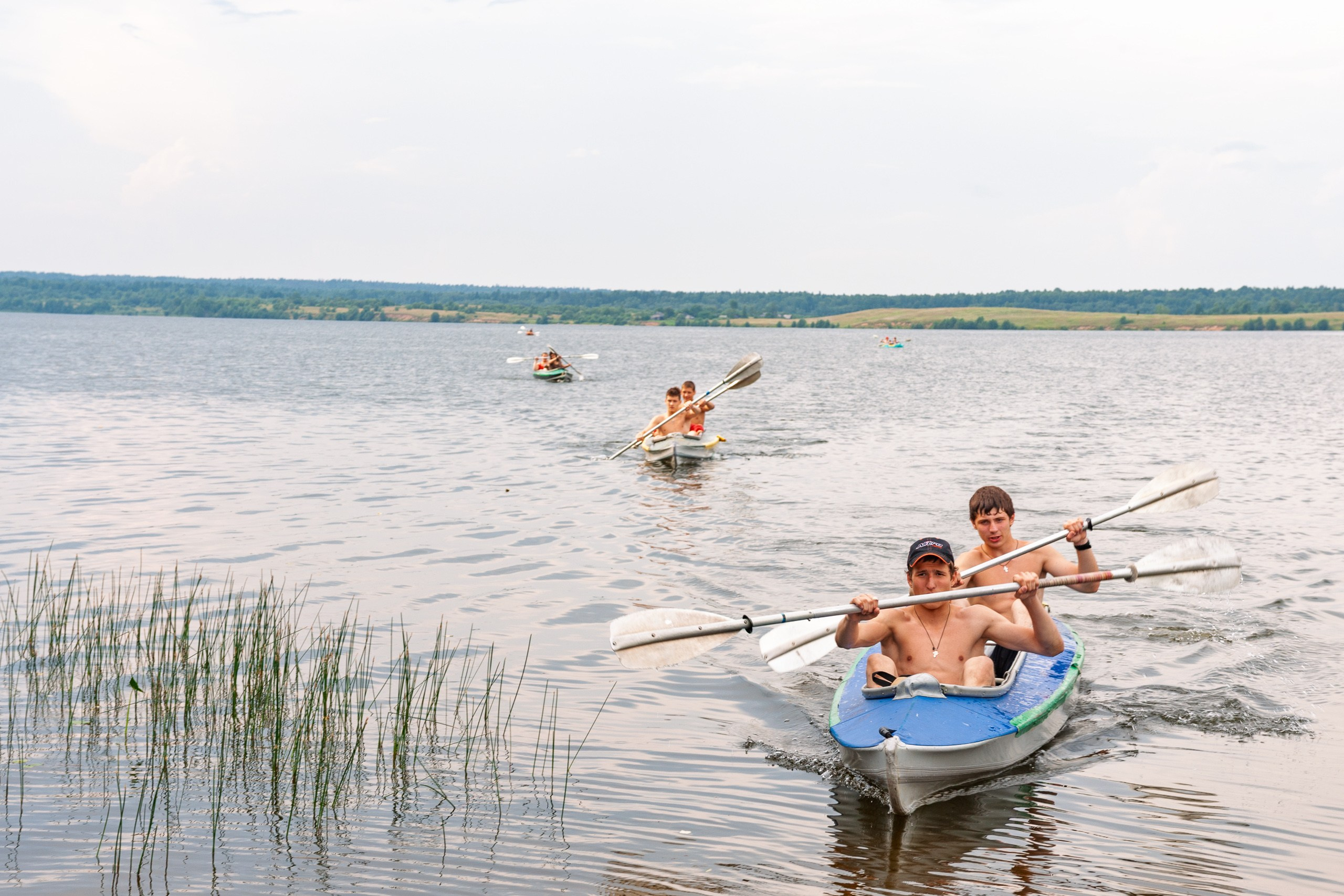 Летние тренировочные боры Школы Боевых Искусств «МОН», Валдай 2011 г. Валдайская кругосветка, байдарки
