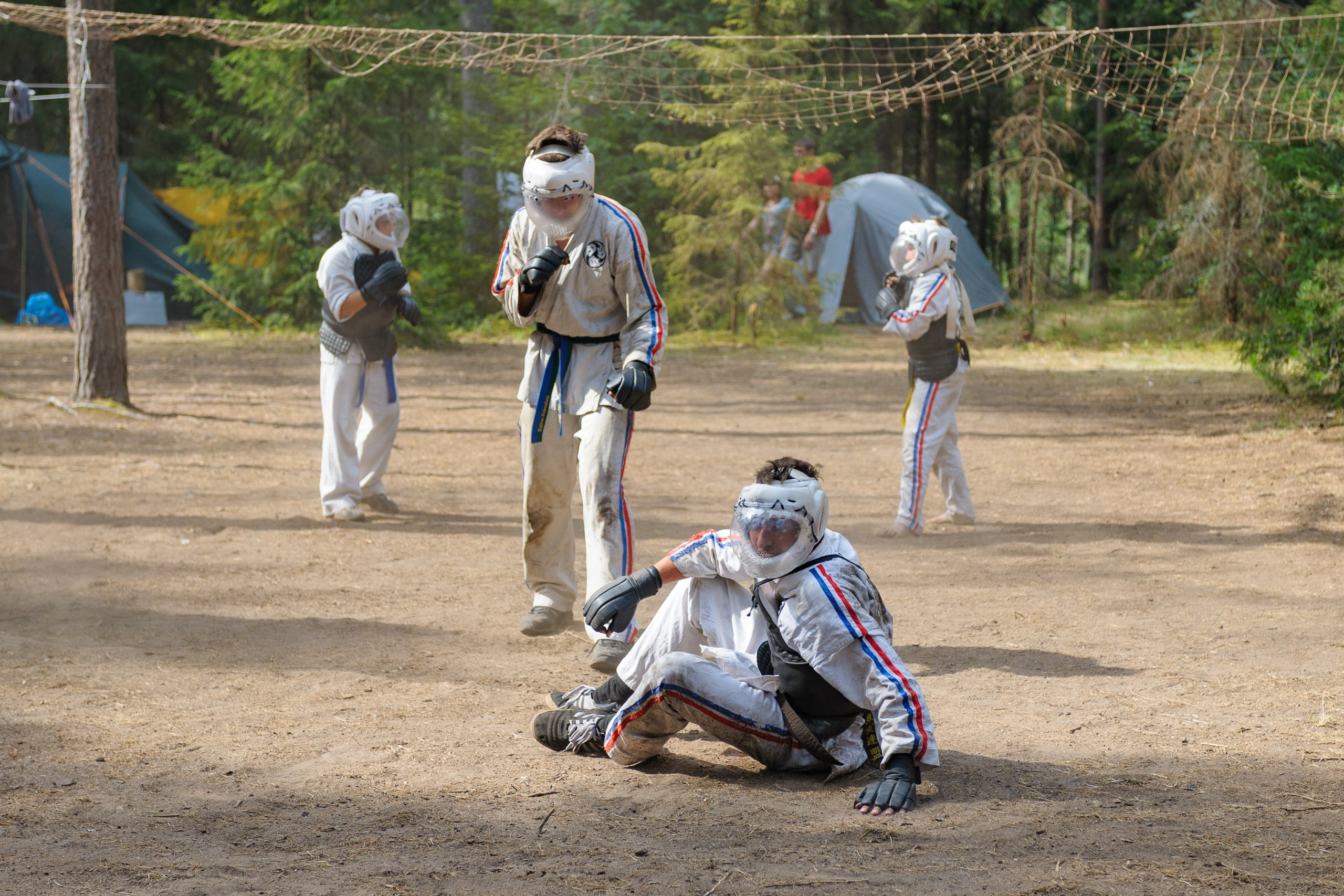Летние тренировочные боры Школы Боевых Искусств «МОН», Валдай 2010 г. тренировки