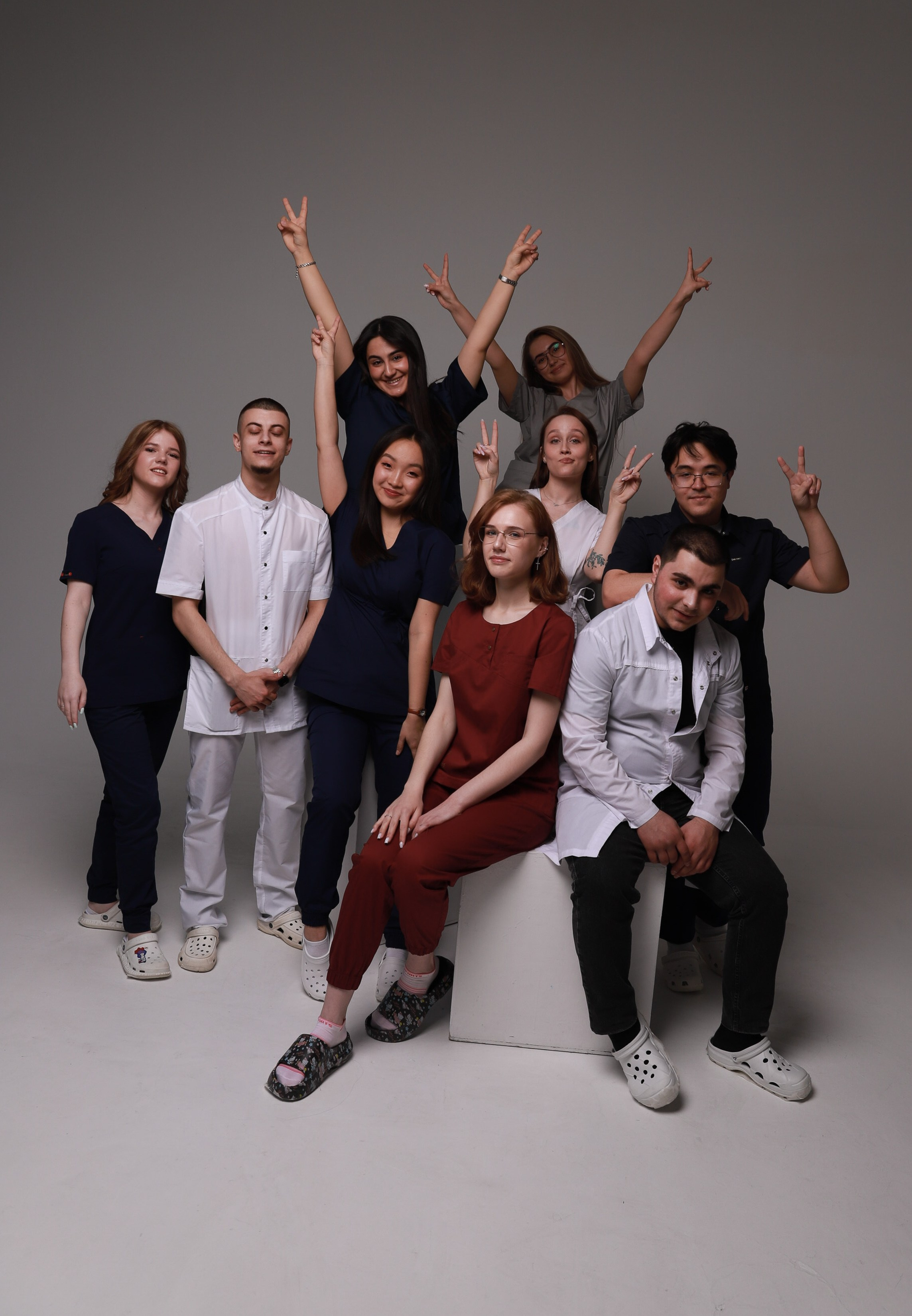 Выпускники-врачи. Фотограф Юлия Мальцева