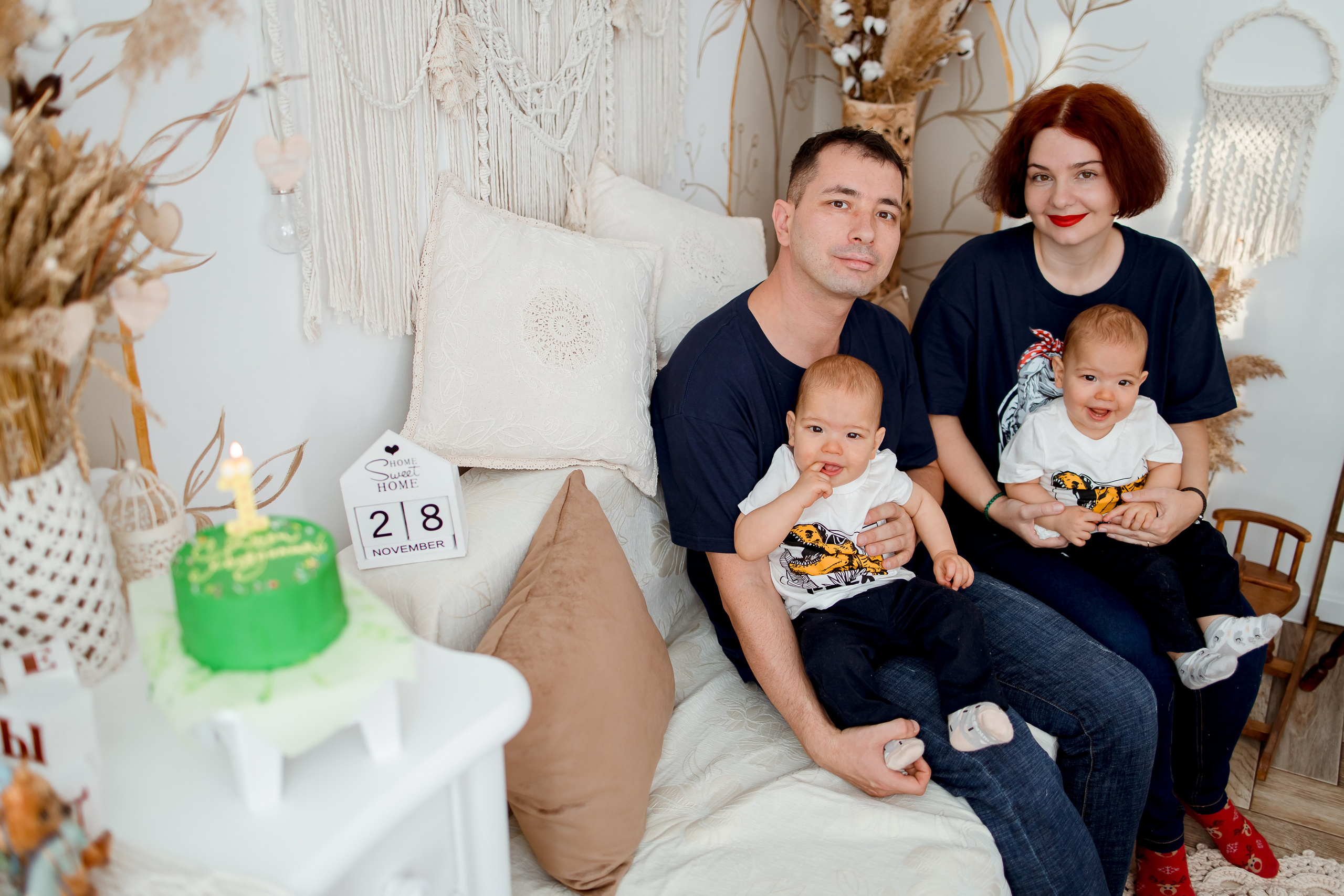 Федя и Лёва, 1 годик. Семейный и детский фотограф в Железногорске Саламахо Ольга