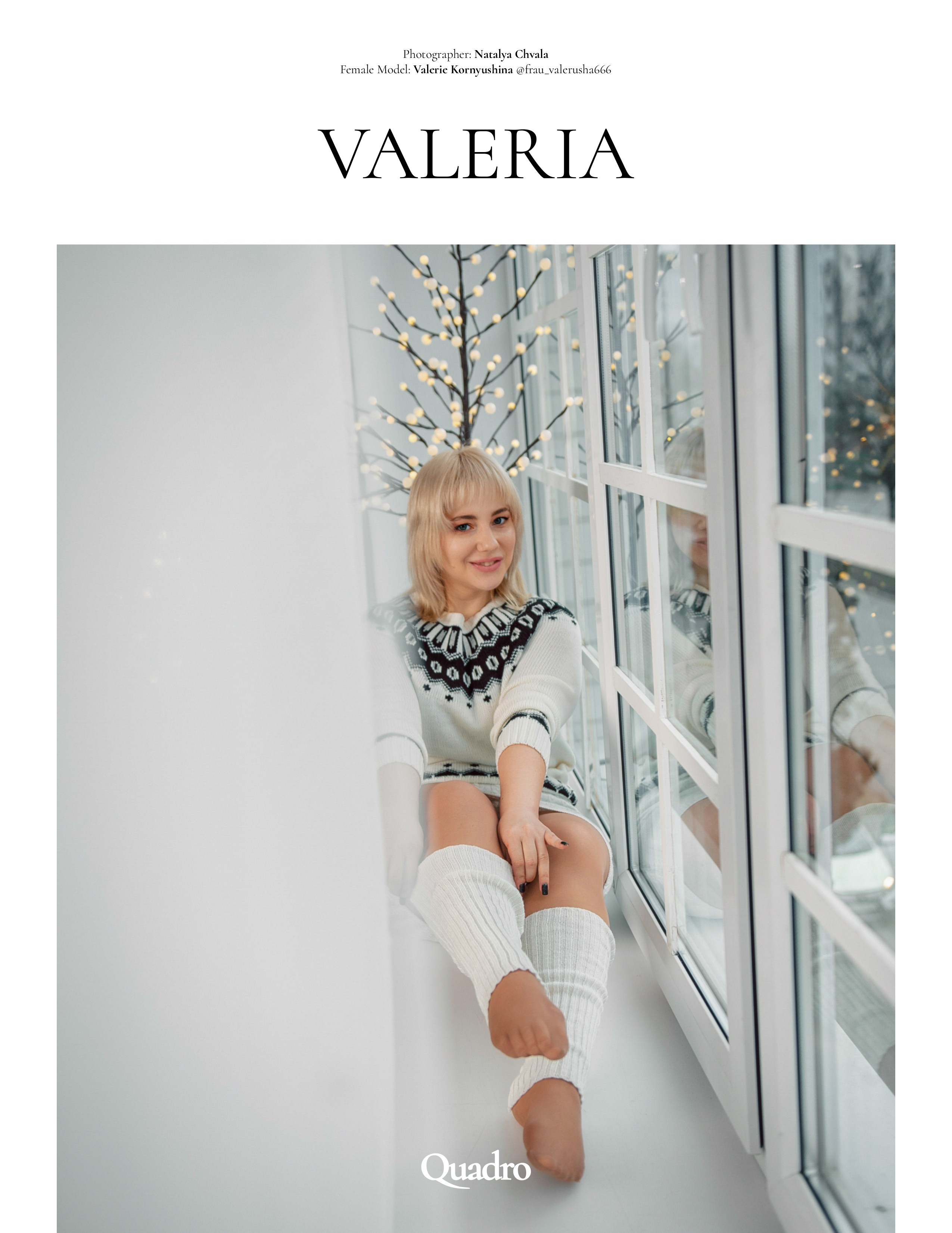 Съемка для международных журналов в Брянске