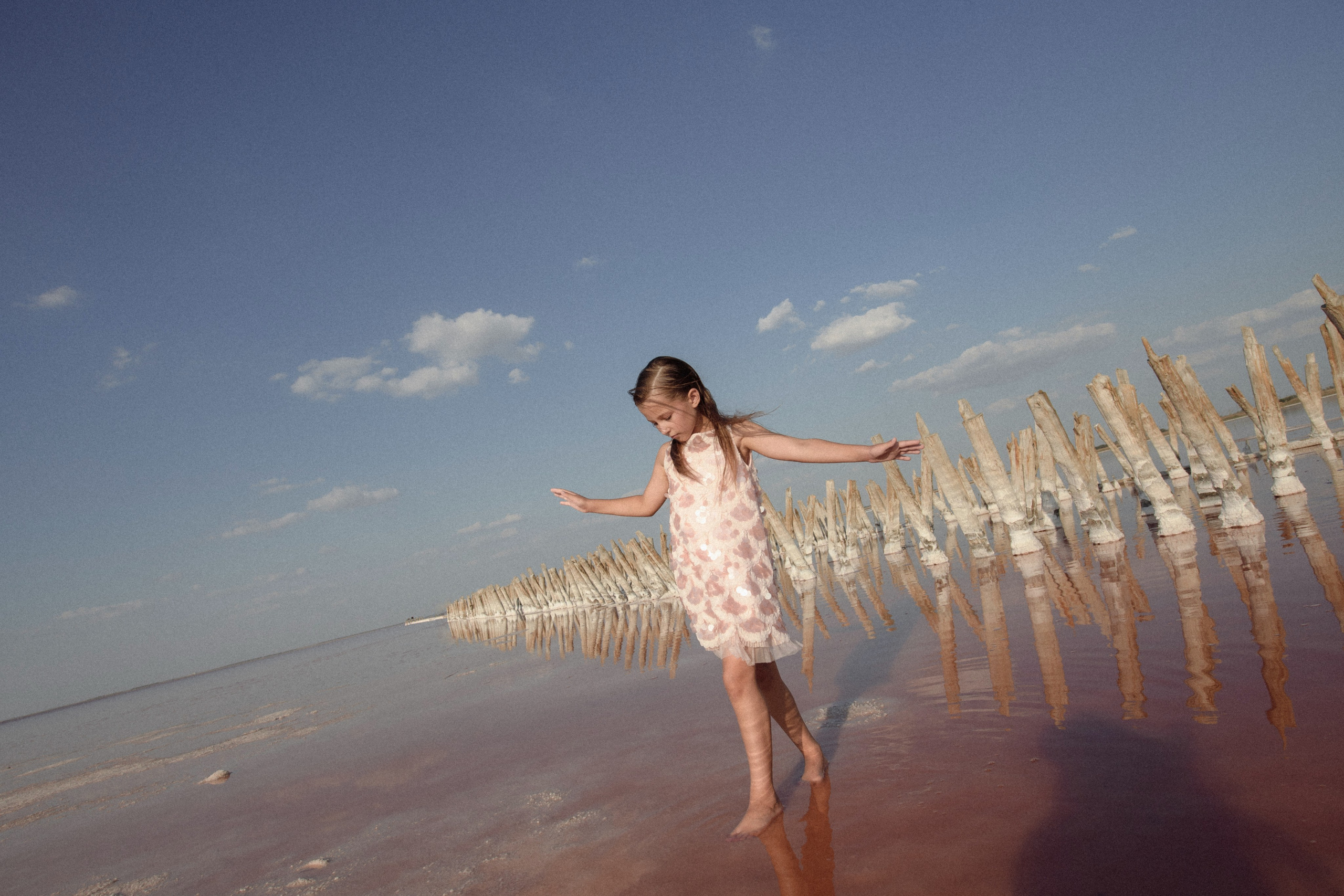 Розовое озеро. Съёмки для брендов в Крыму / Стилист / Продюсер / Женя Мамай