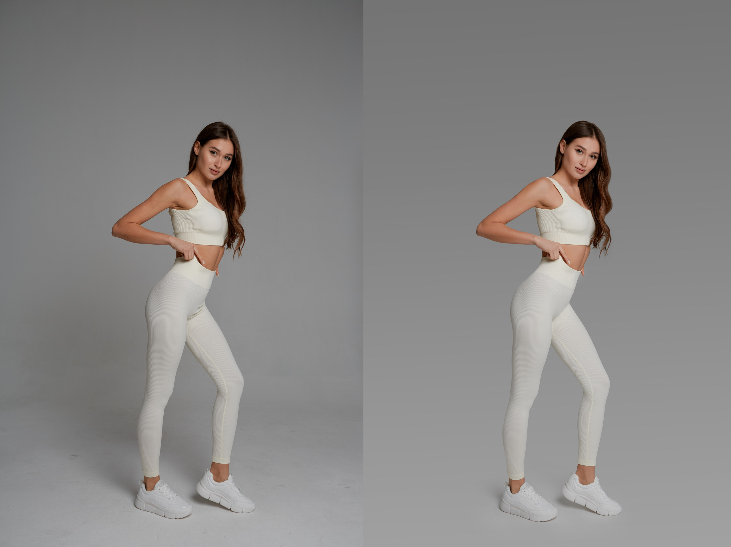 Ретушь портретов для рекламы спортивной одежды — динамика и стиль! | Студия SVITHART