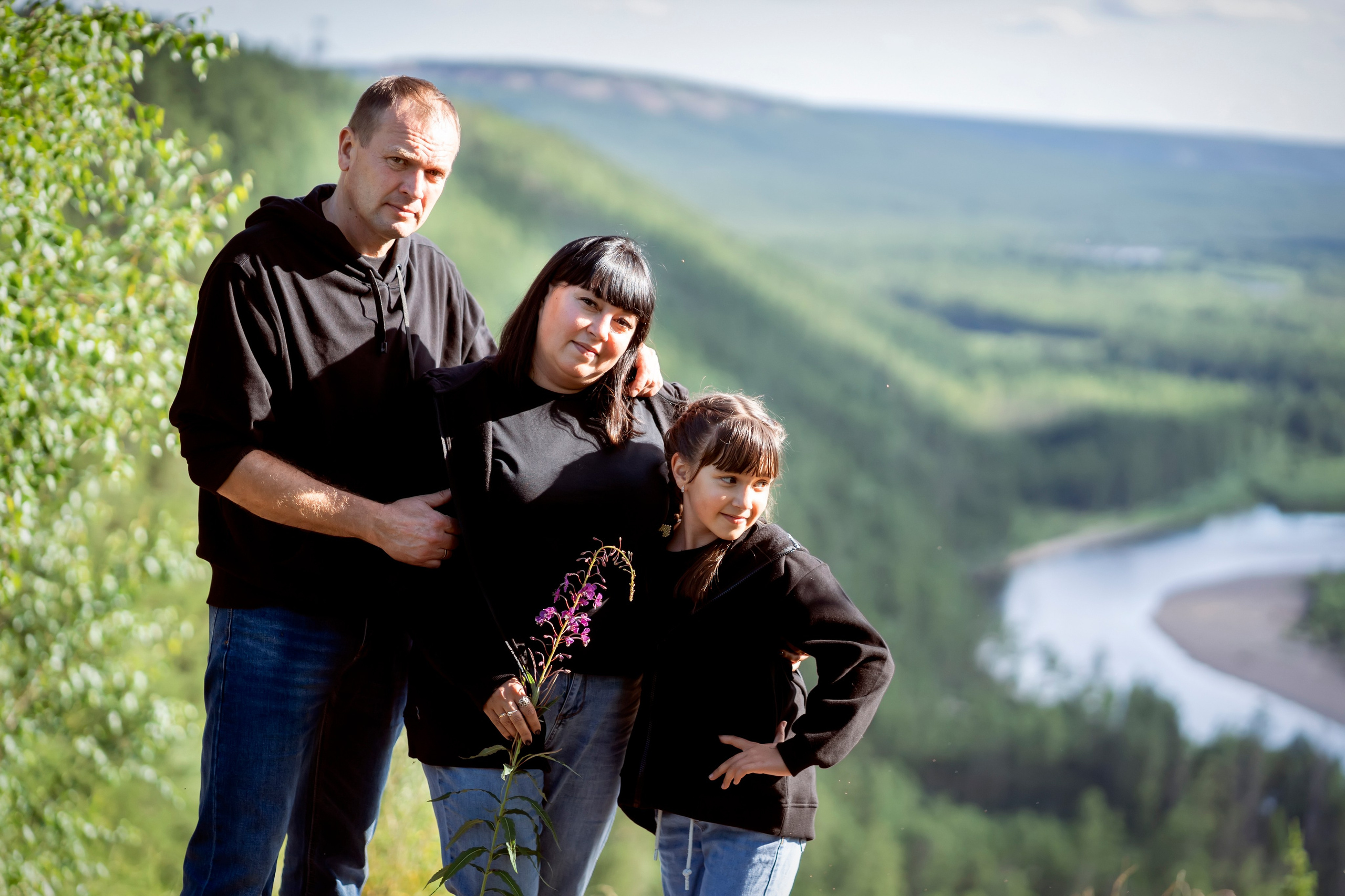 Летняя прогулка на АЯМовской скале. Семейный и детский фотограф в Хабаровске Анна Гриневич