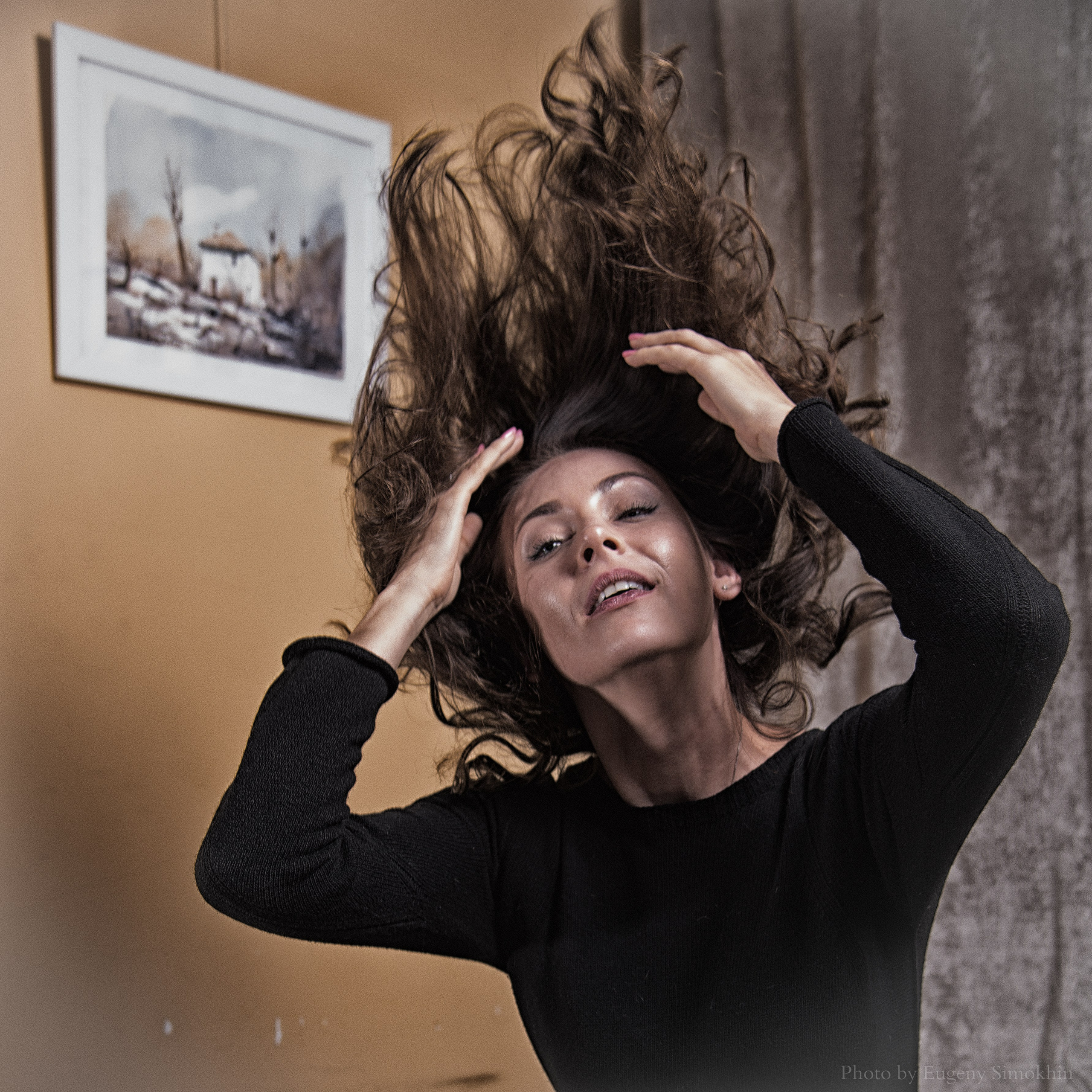 Женский портрет. Фотограф Евгений Симохин