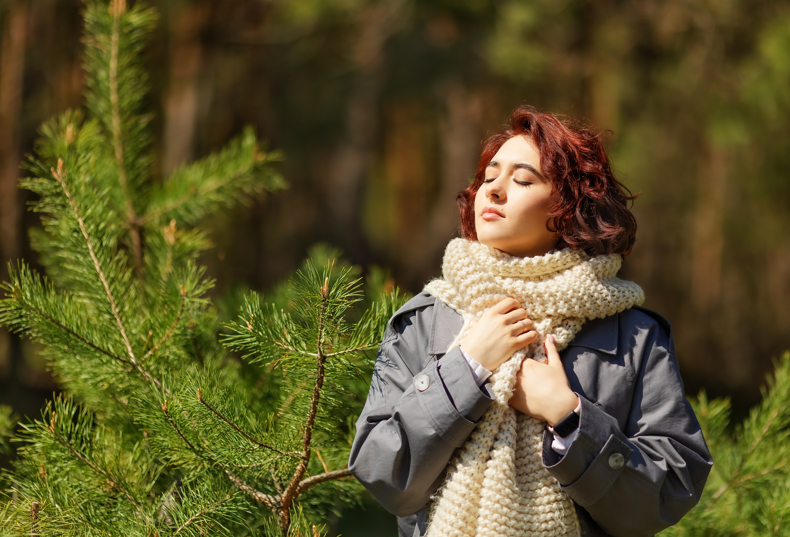Весенняя фотосессия Кати в Воронеже