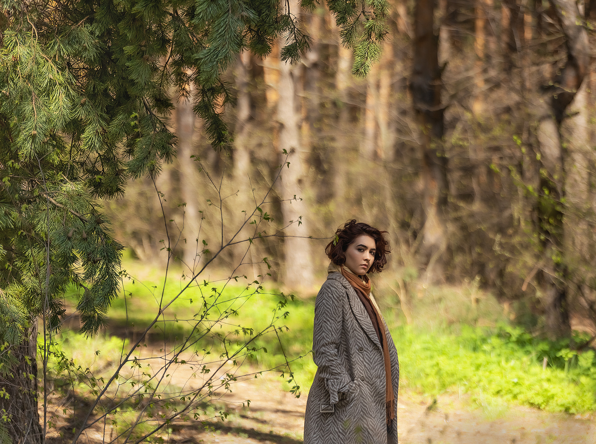 Весенняя фотосессия Кати в Воронеже