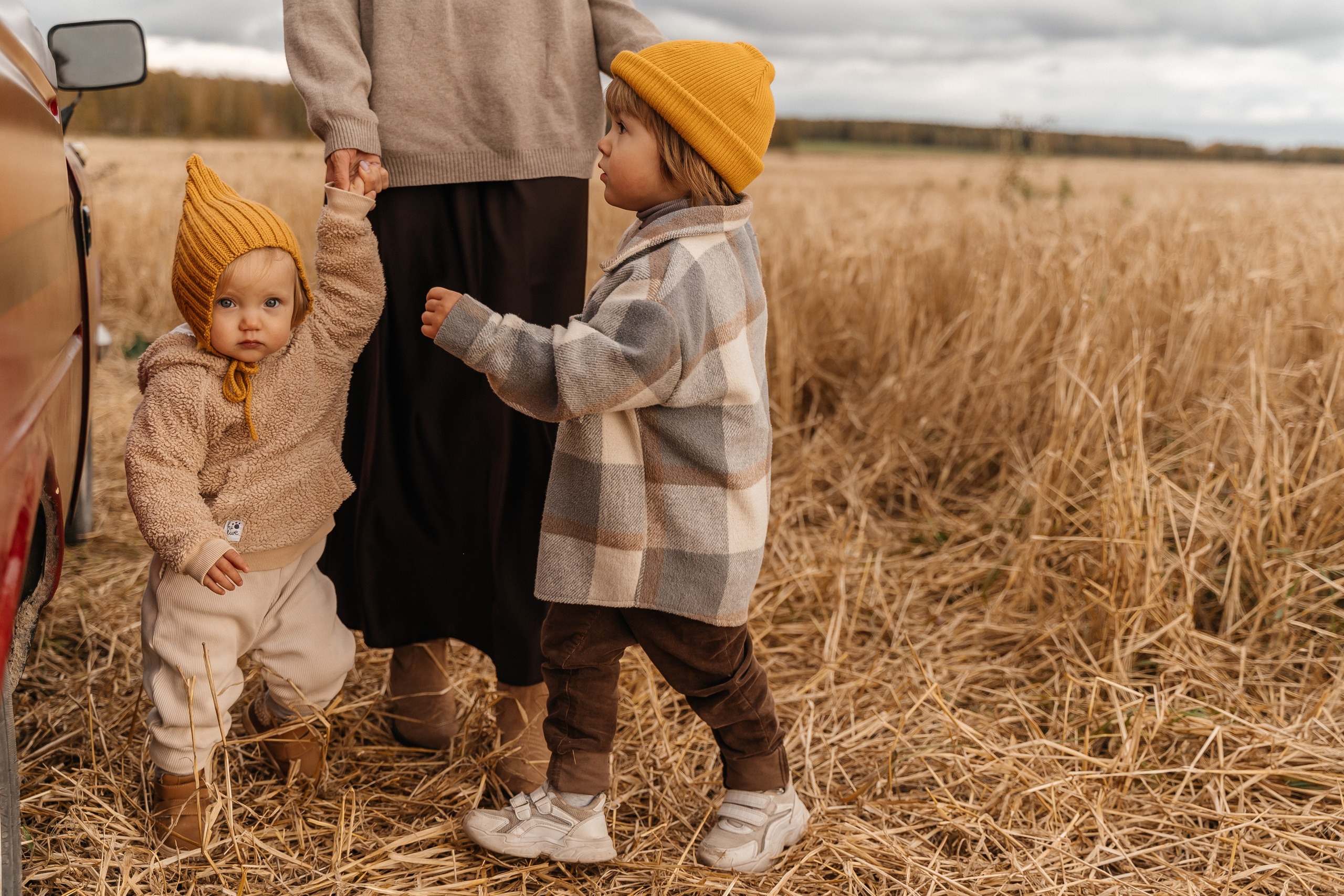 Саша, Женя, Лёва и Марта. Волик Мария