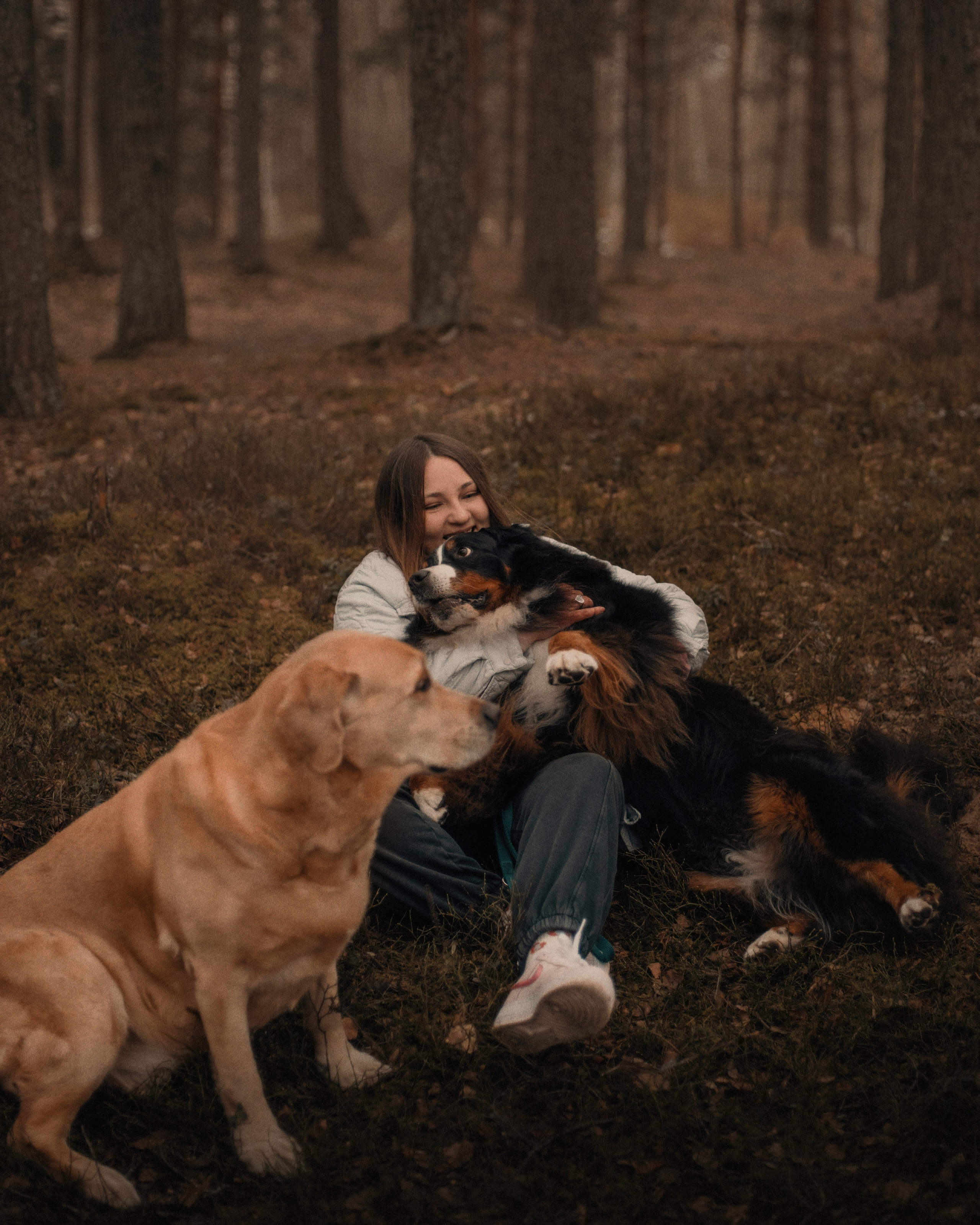 Прогулка: берн Пума, Фрэнк и Юля в Питере. Портфолио