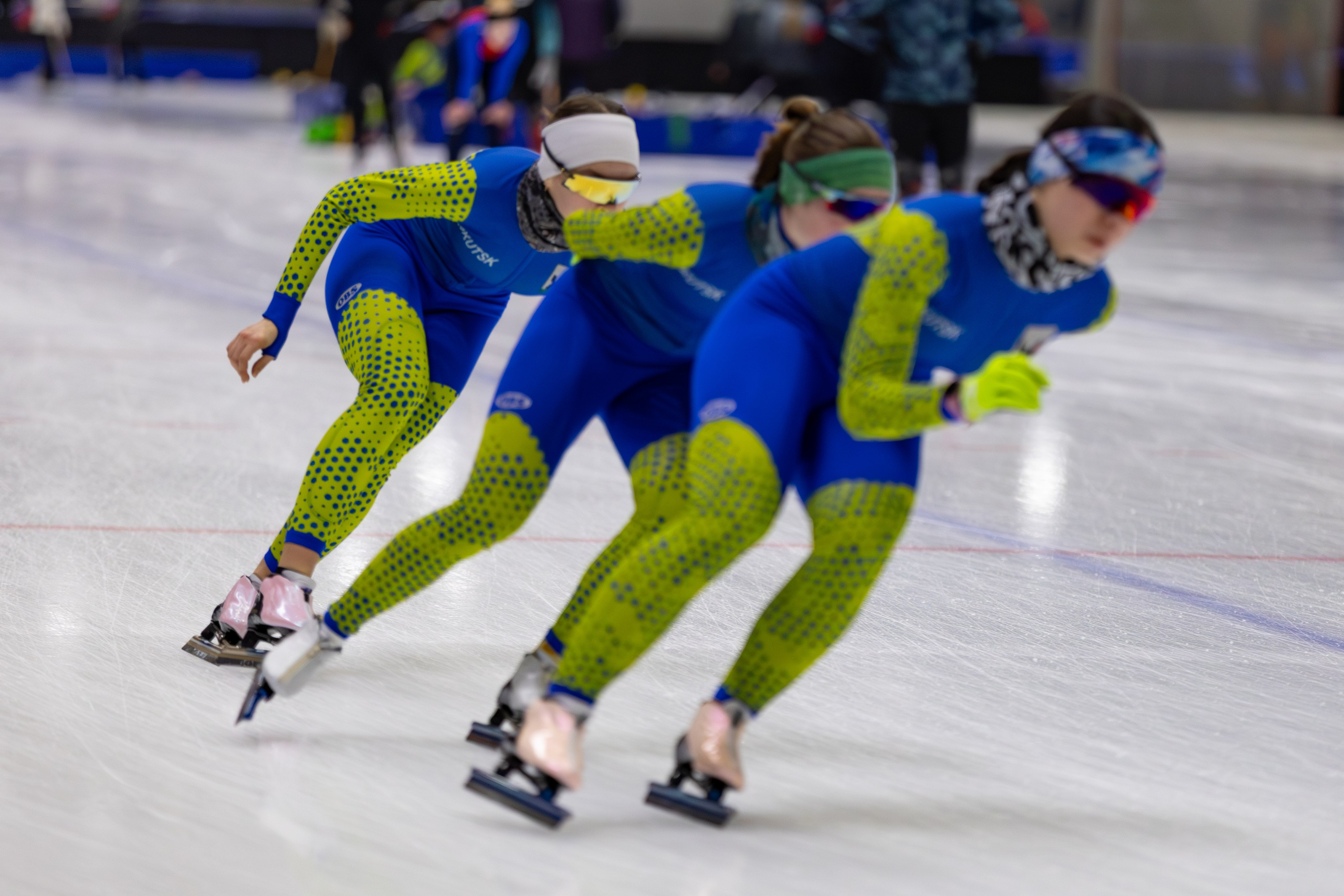 Тренировки. Конькобежный спорт. Иркутск, 2026. Спортивная съемка Мария Царфати