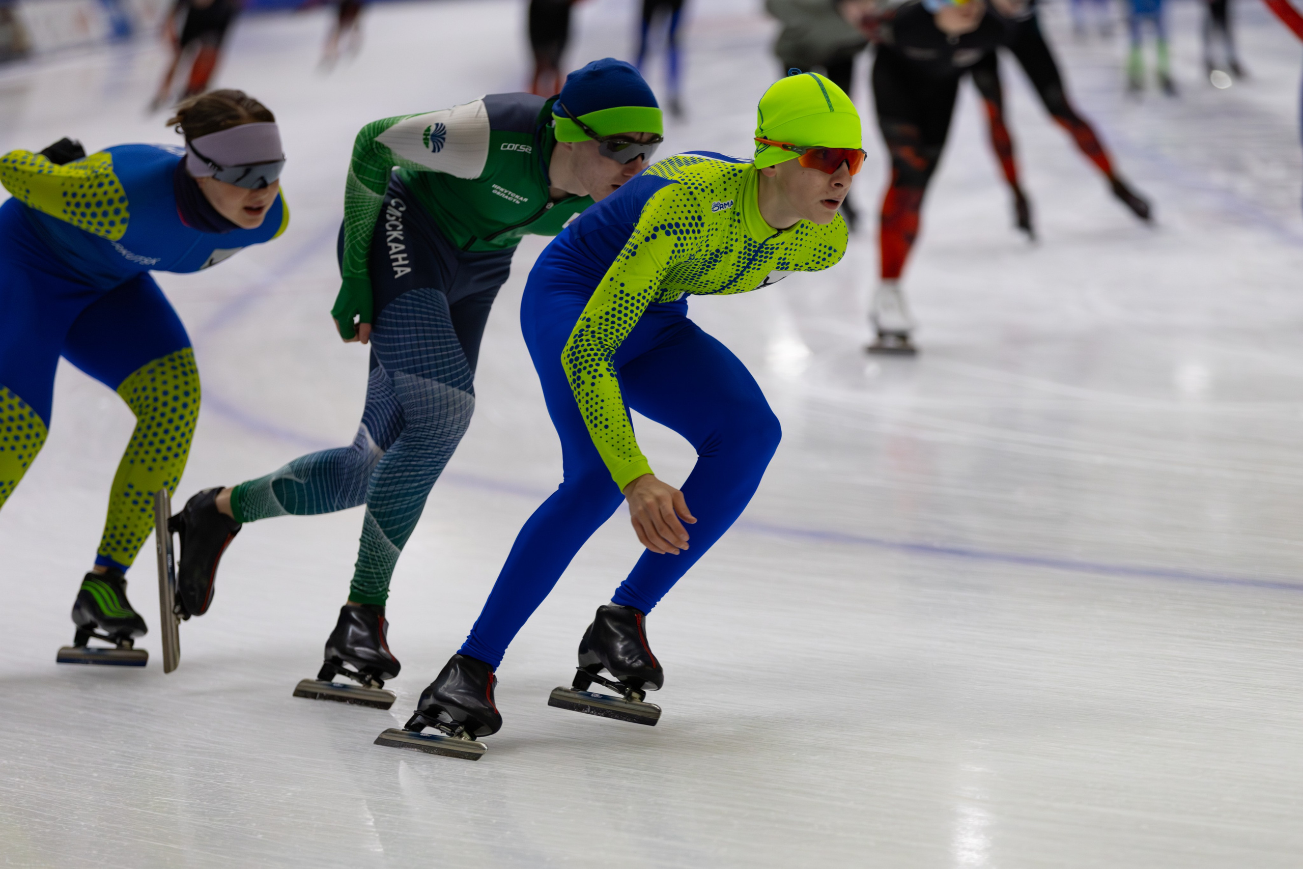 Тренировки. Конькобежный спорт. Иркутск, 2026. Спортивная съемка Мария Царфати