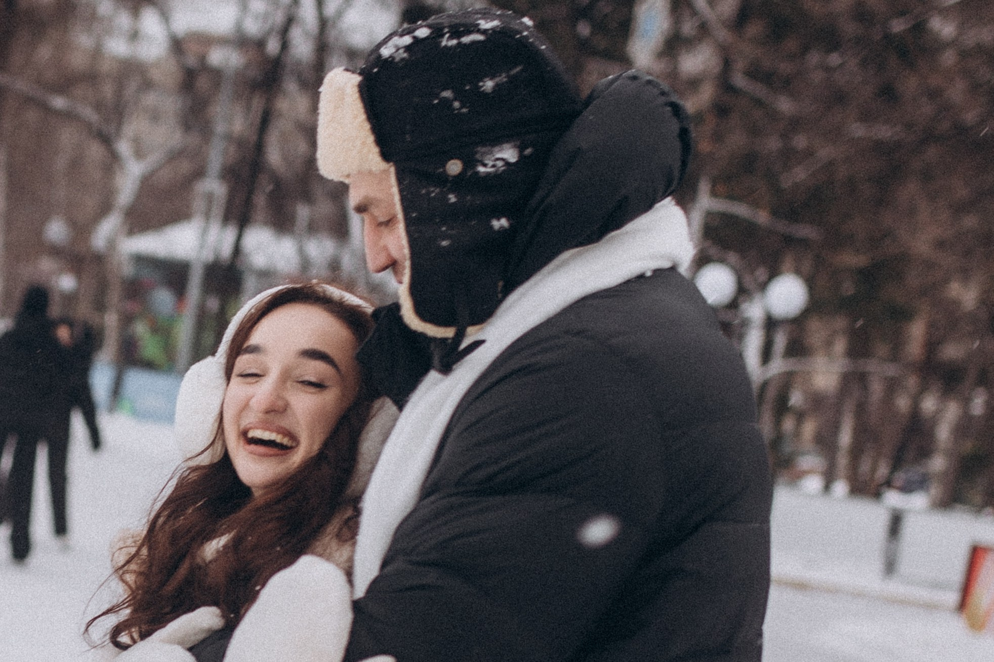 Зимняя история любви. Семейный фотограф lifestyle в Новосибирске Елена Шпилевая