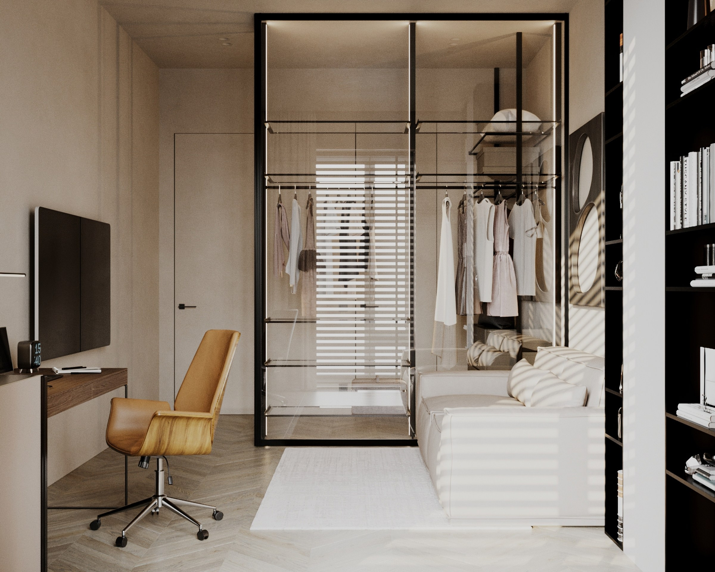 Кабинет сейф. Визуализатор Векшина Елена