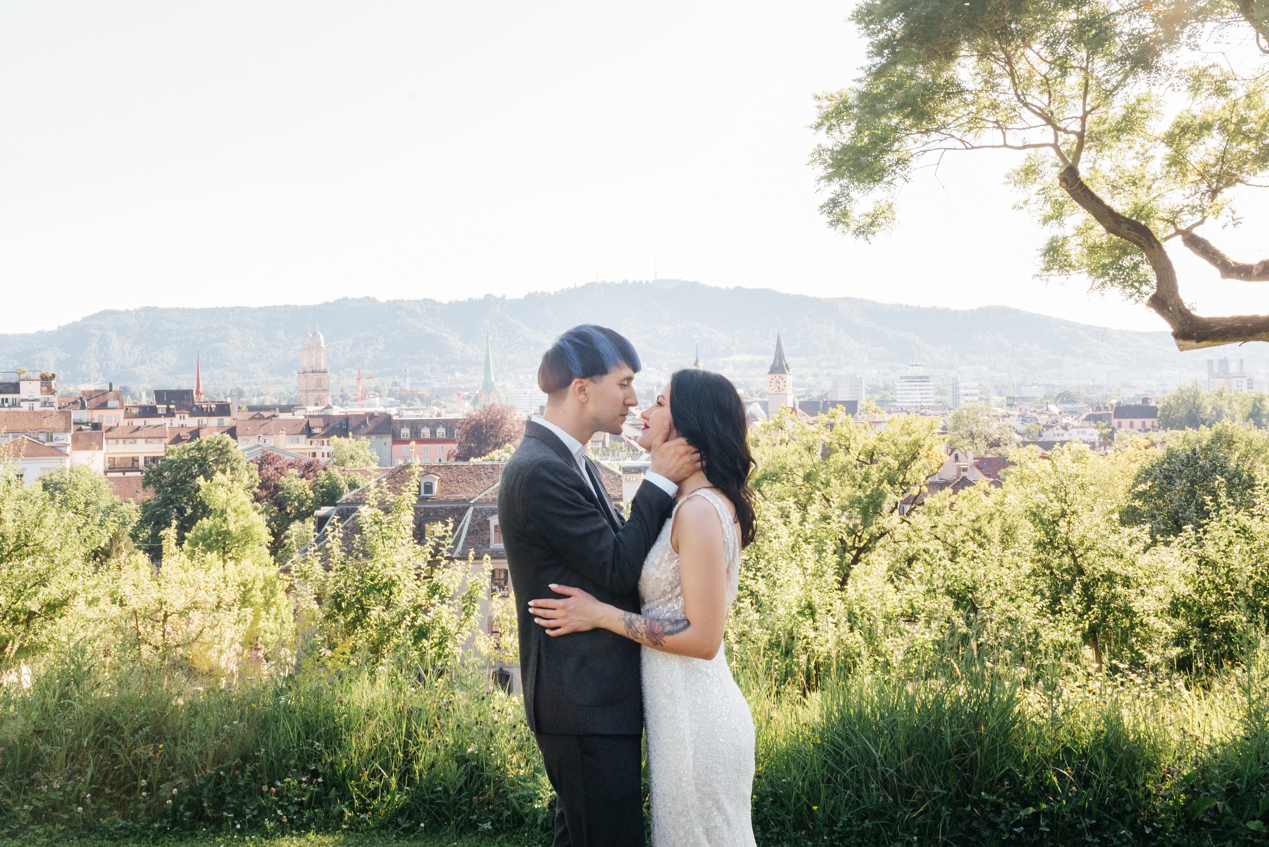 Марго & Егор (Цюрих, Швейцария). Фотограф в Швейцарии и Европе Анна Алексеенко