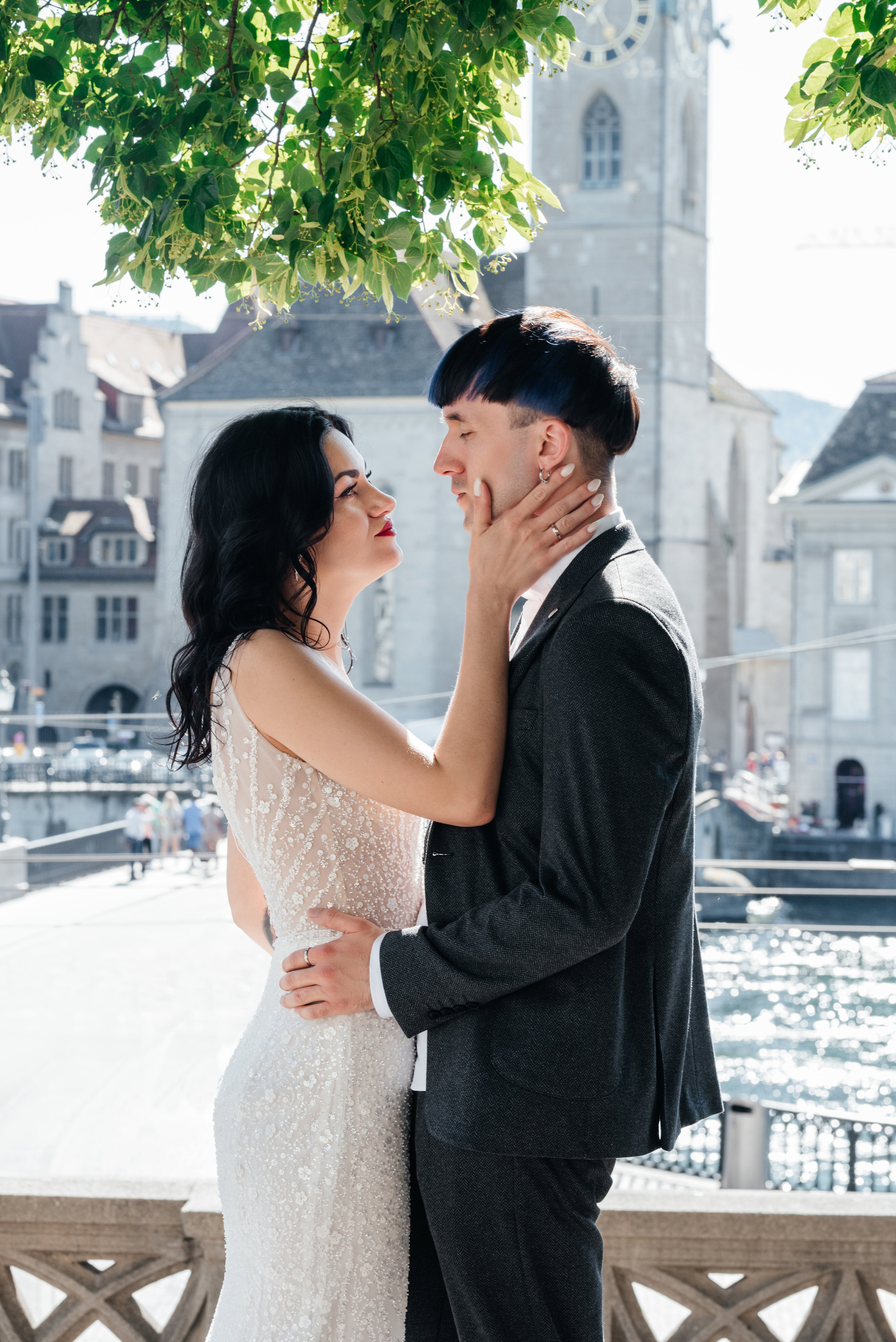 Марго & Егор (Цюрих, Швейцария). Фотограф в Швейцарии и Европе Анна Алексеенко
