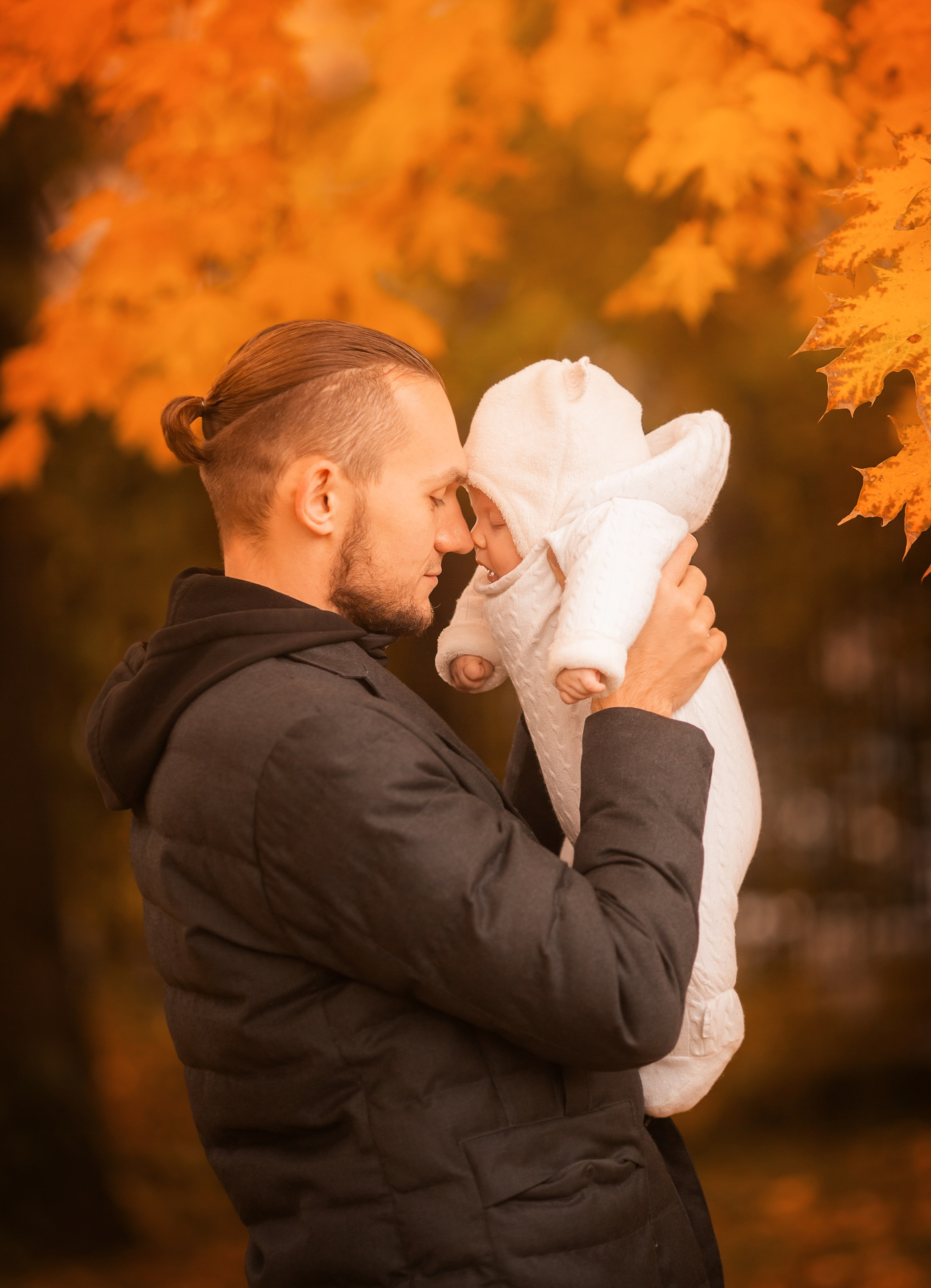 Осенняя семейная фотосессия. צלם ואמן ילדים ומשפחה