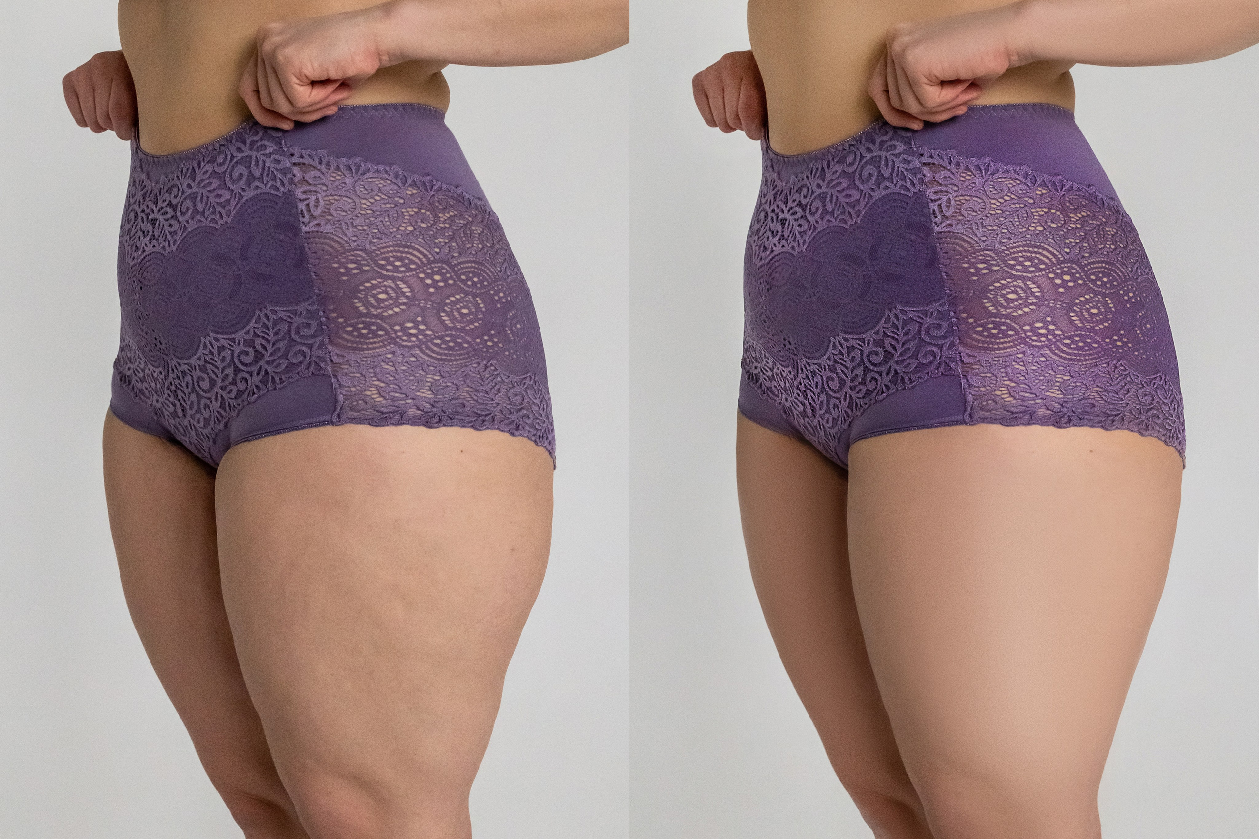 Деликатная обработка портретов для рекламы нижнего белья | Студия SVITHART