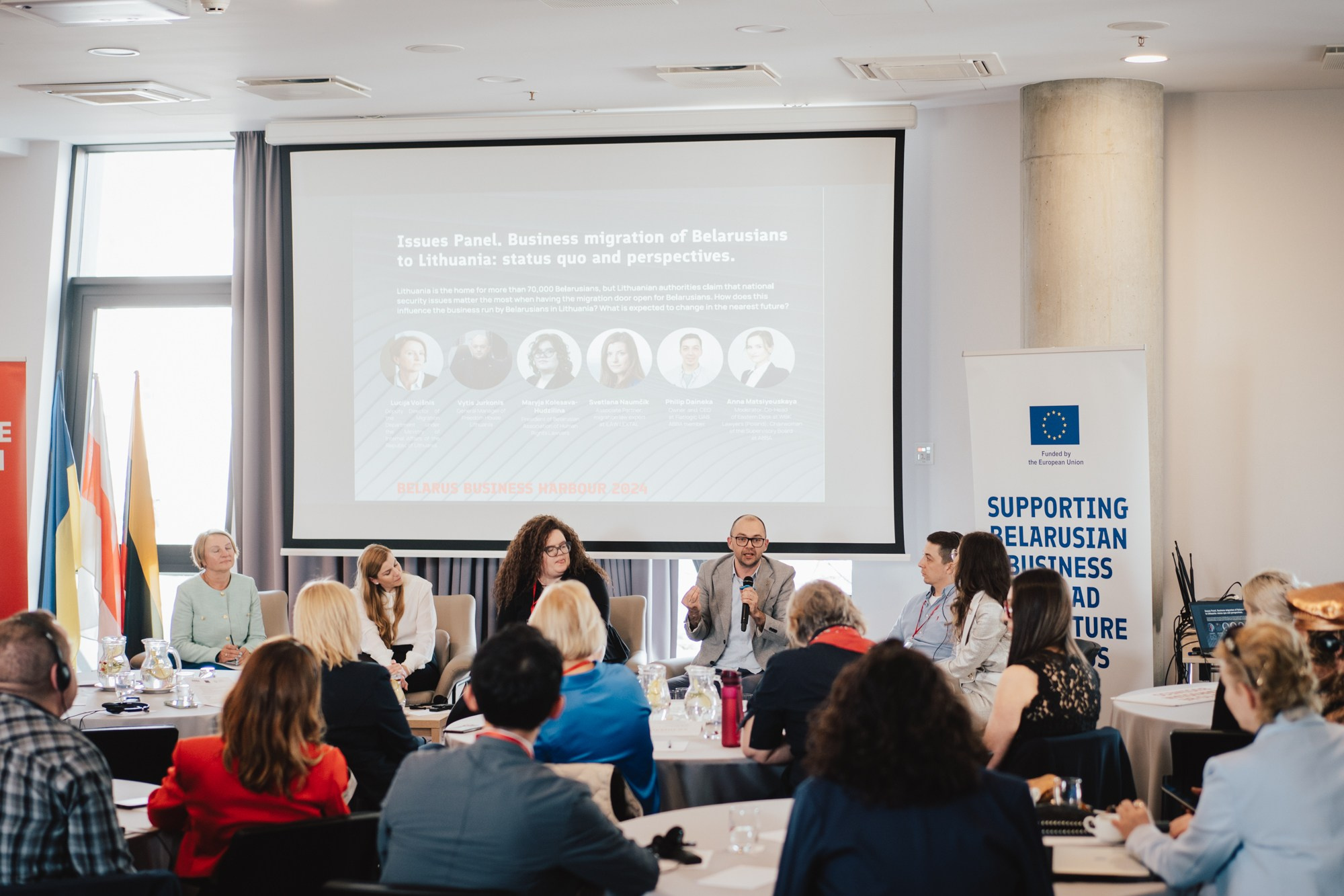 3rd Belarusian Business Forum in Vilnius. Photographer in Vilnius