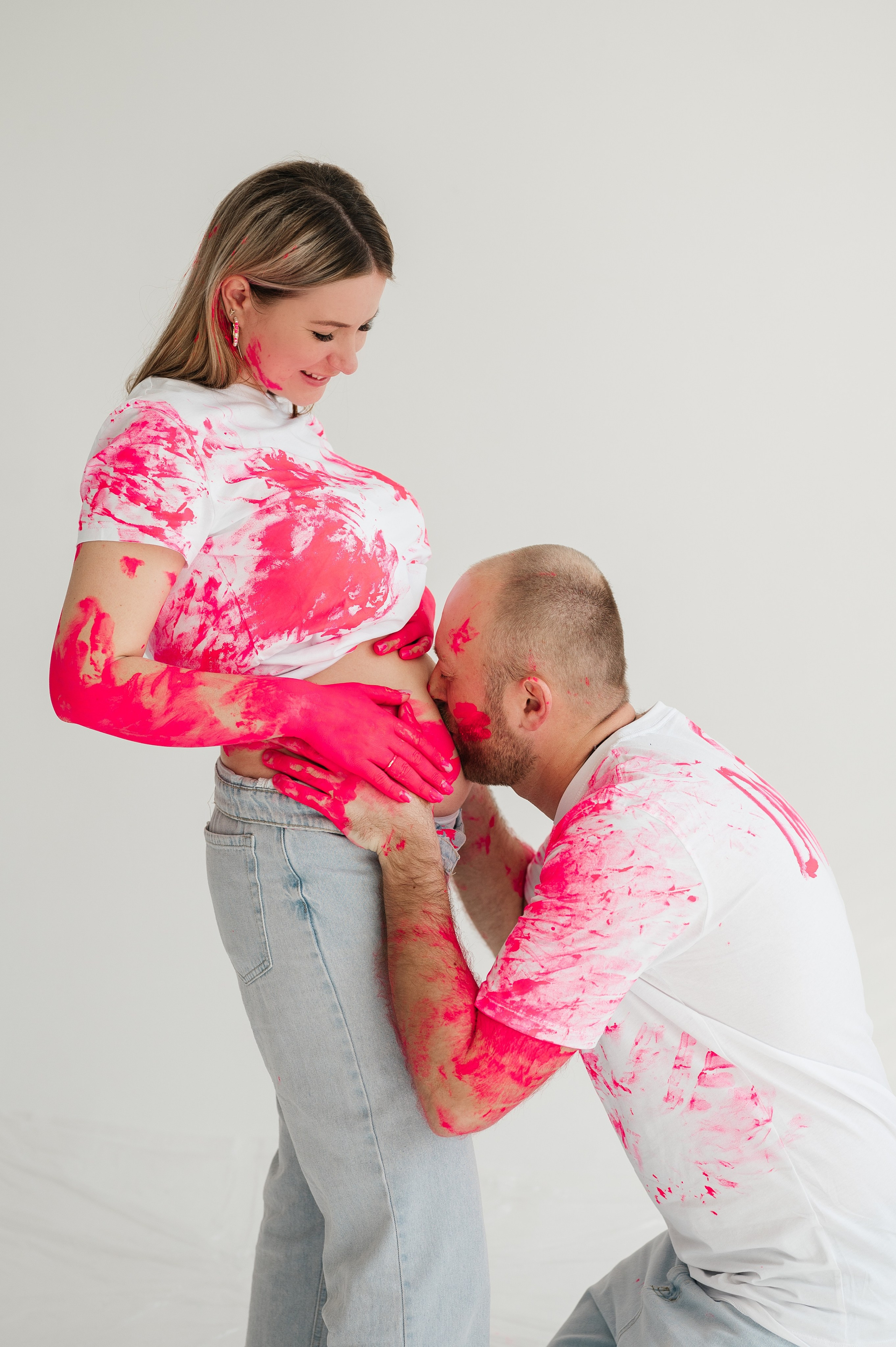 Гендер пати с красками. Свадебный и семейный фотограф в Краснодаре Алина Мельник