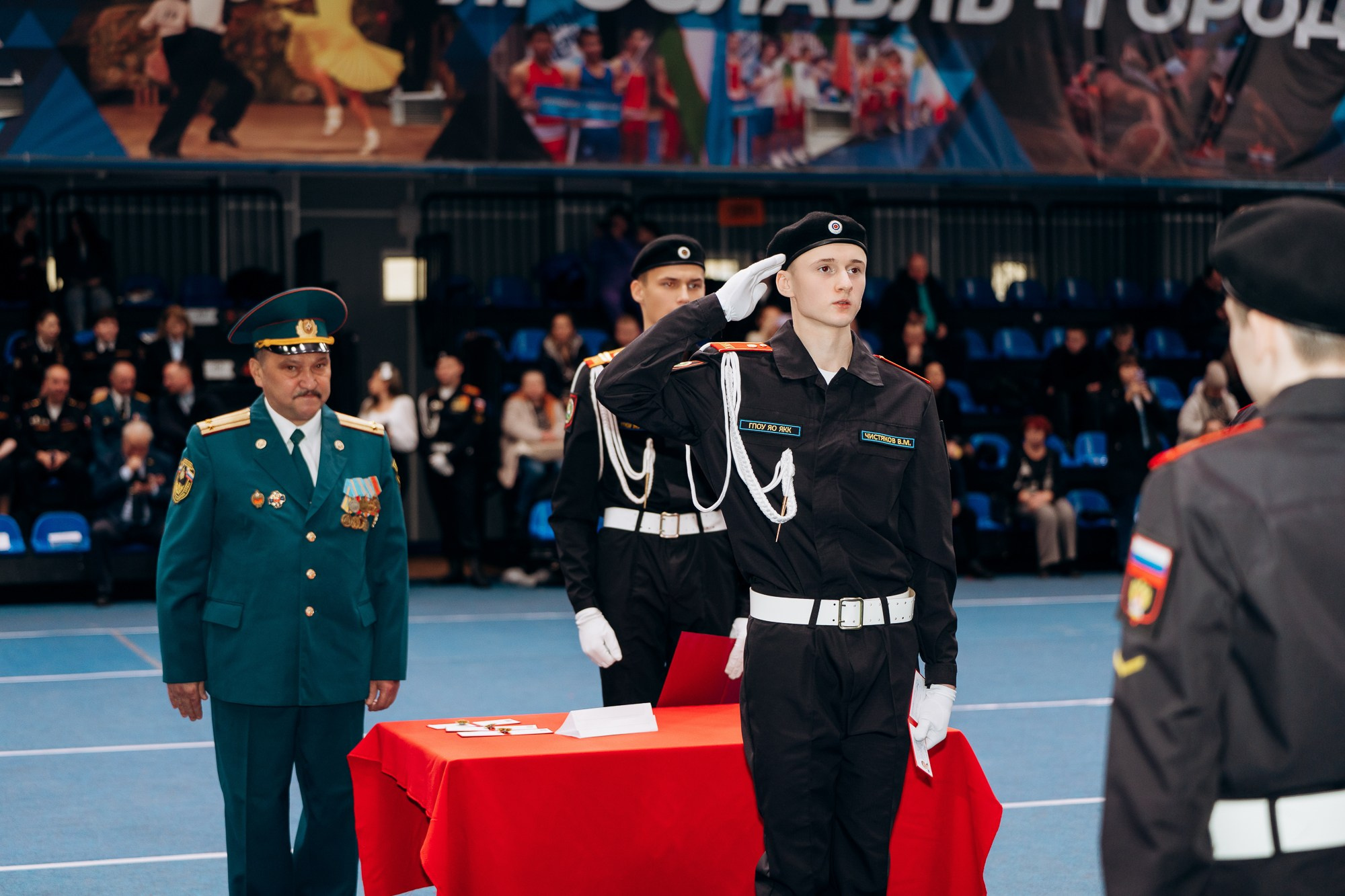 Принятие присяги кадетами. Свадебный и репортажный фотограф в Ярославле Евгений Сальников