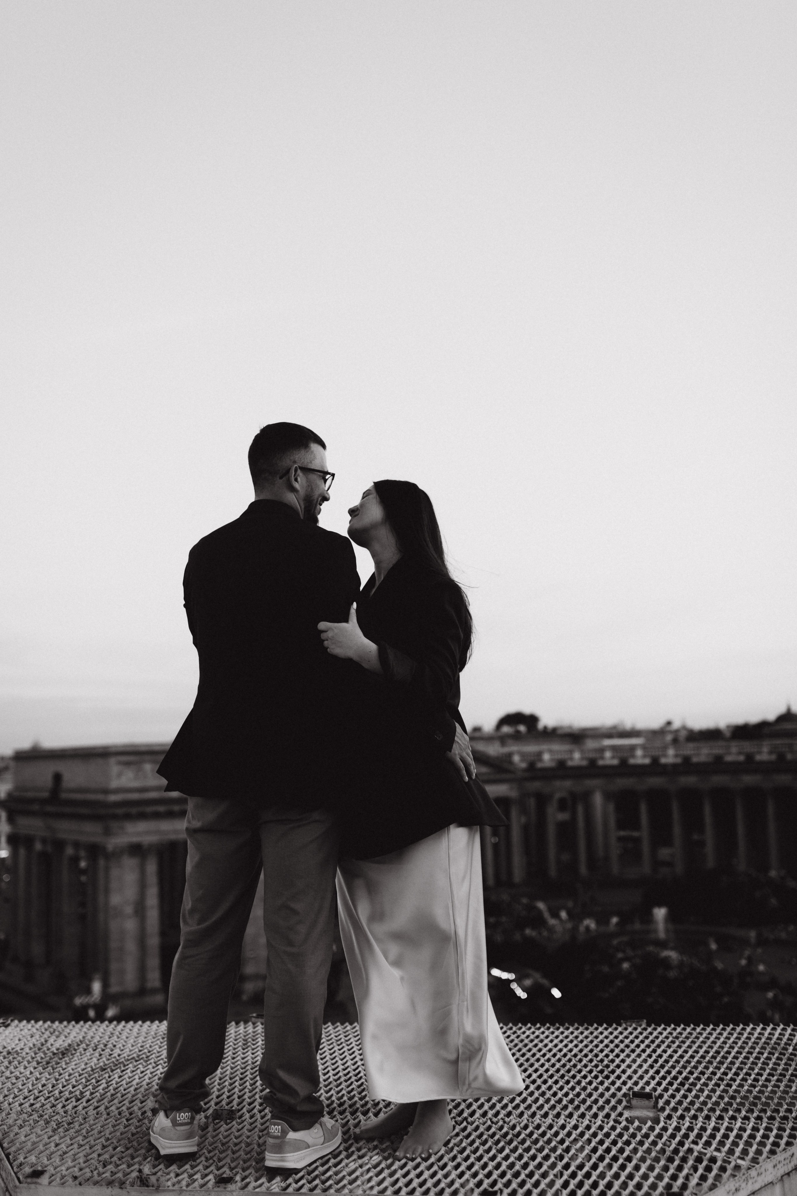 LoveStory на крышах Питера. Фотограф Санкт-Петербург Князева Елизавета