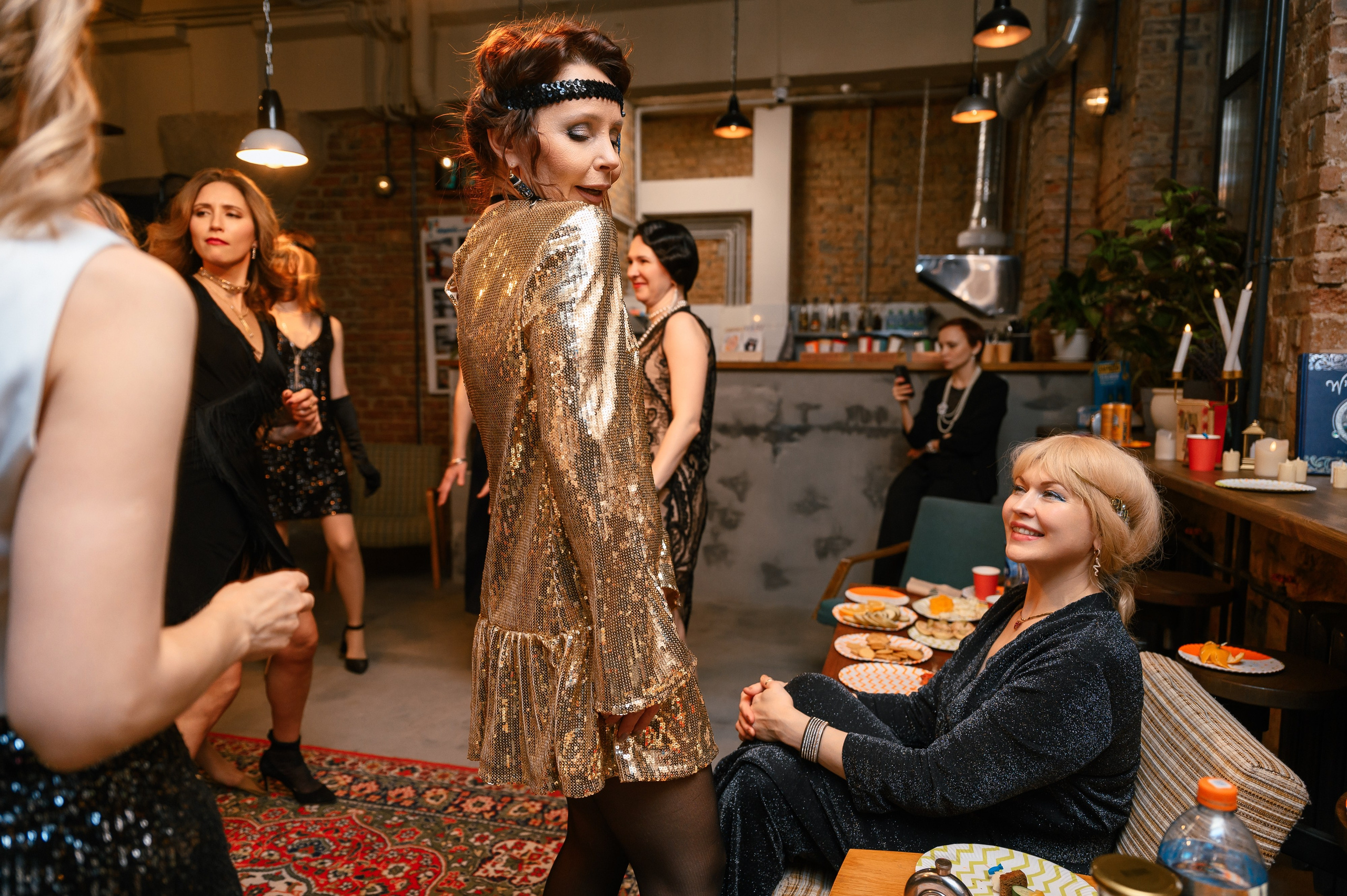 Корпоратив школы танцев в стиле «Мафия». Wedding and family photographer USA