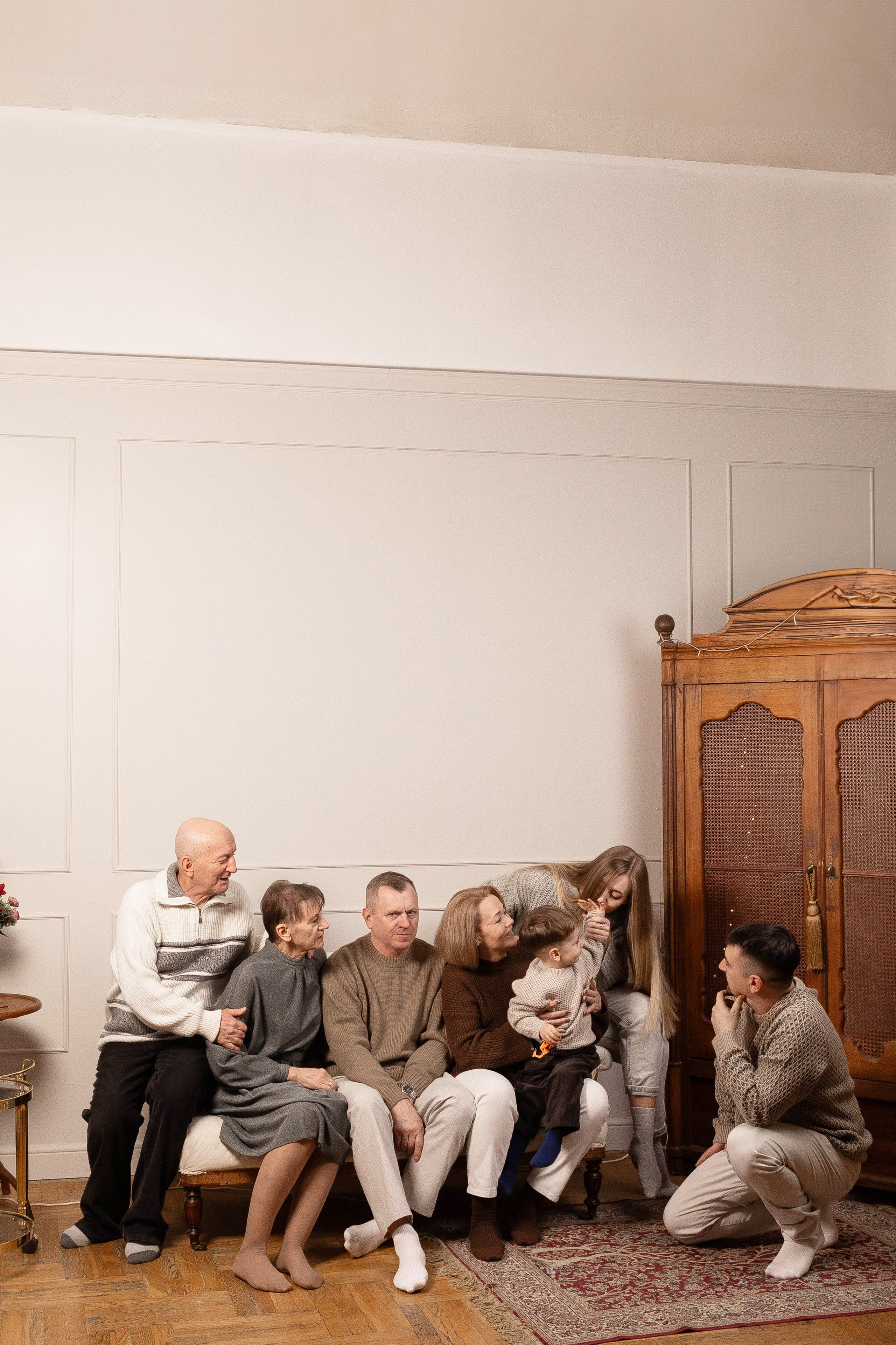 Рождественская семейная история. Свадебный и портретный фотограф Соломко Диана