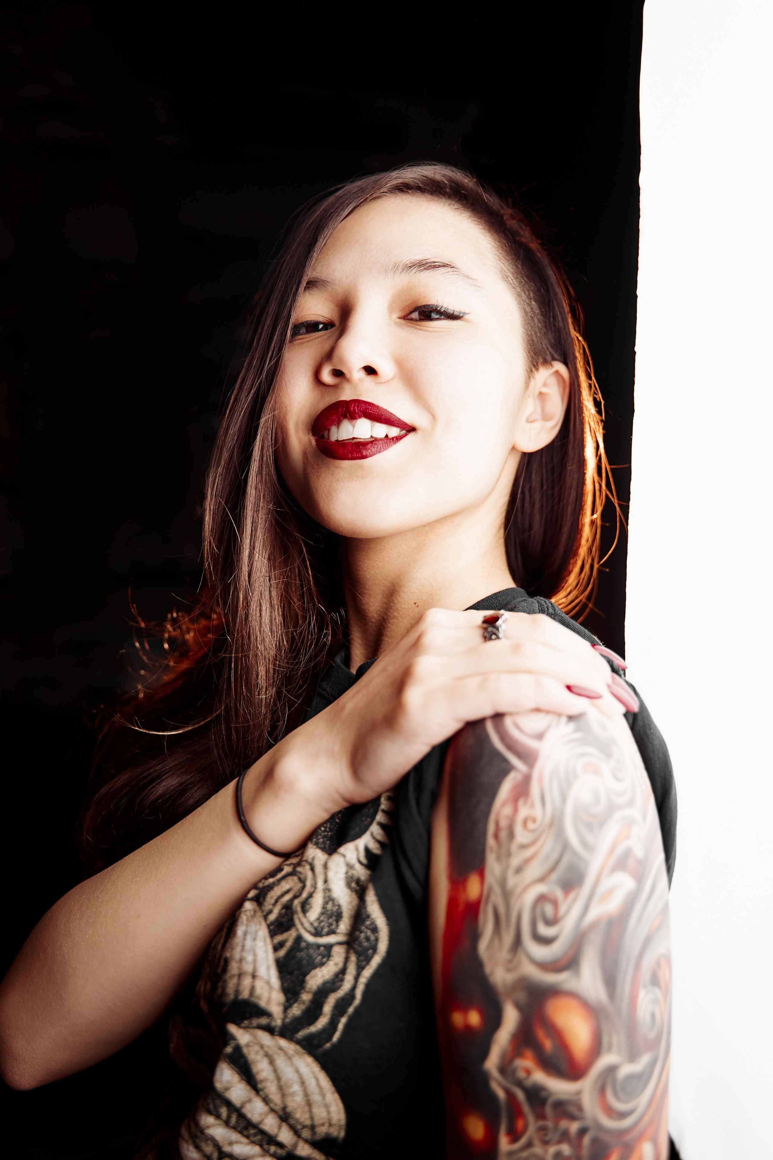 Тату-мастер. Фотограф Москва Арина Клокова